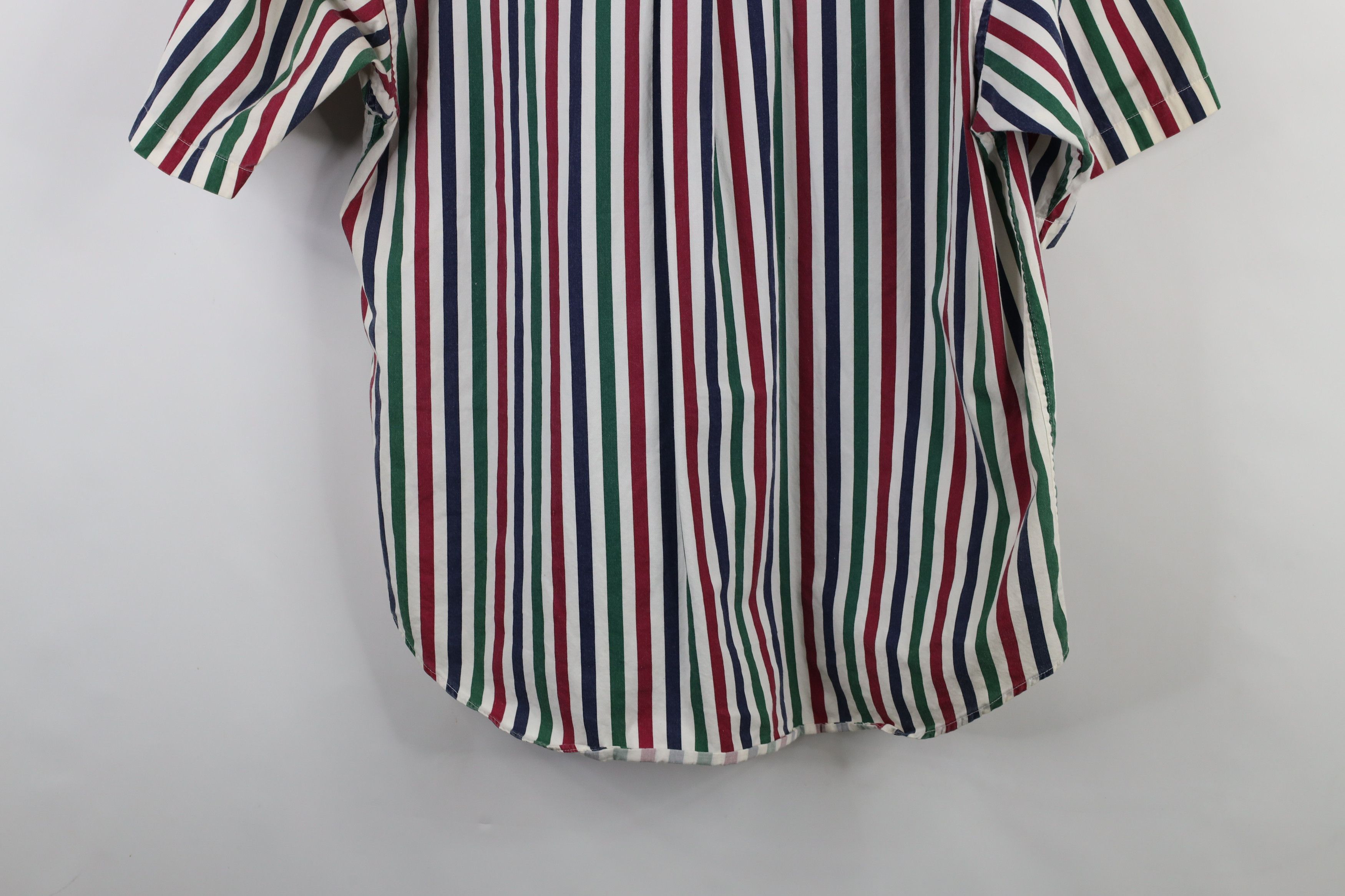 Vintage Vintage 90s Streetwear Baggy Short Sleeve Button Down Shirt Size US XL / EU 56 / 4 - 12 Thumbnail