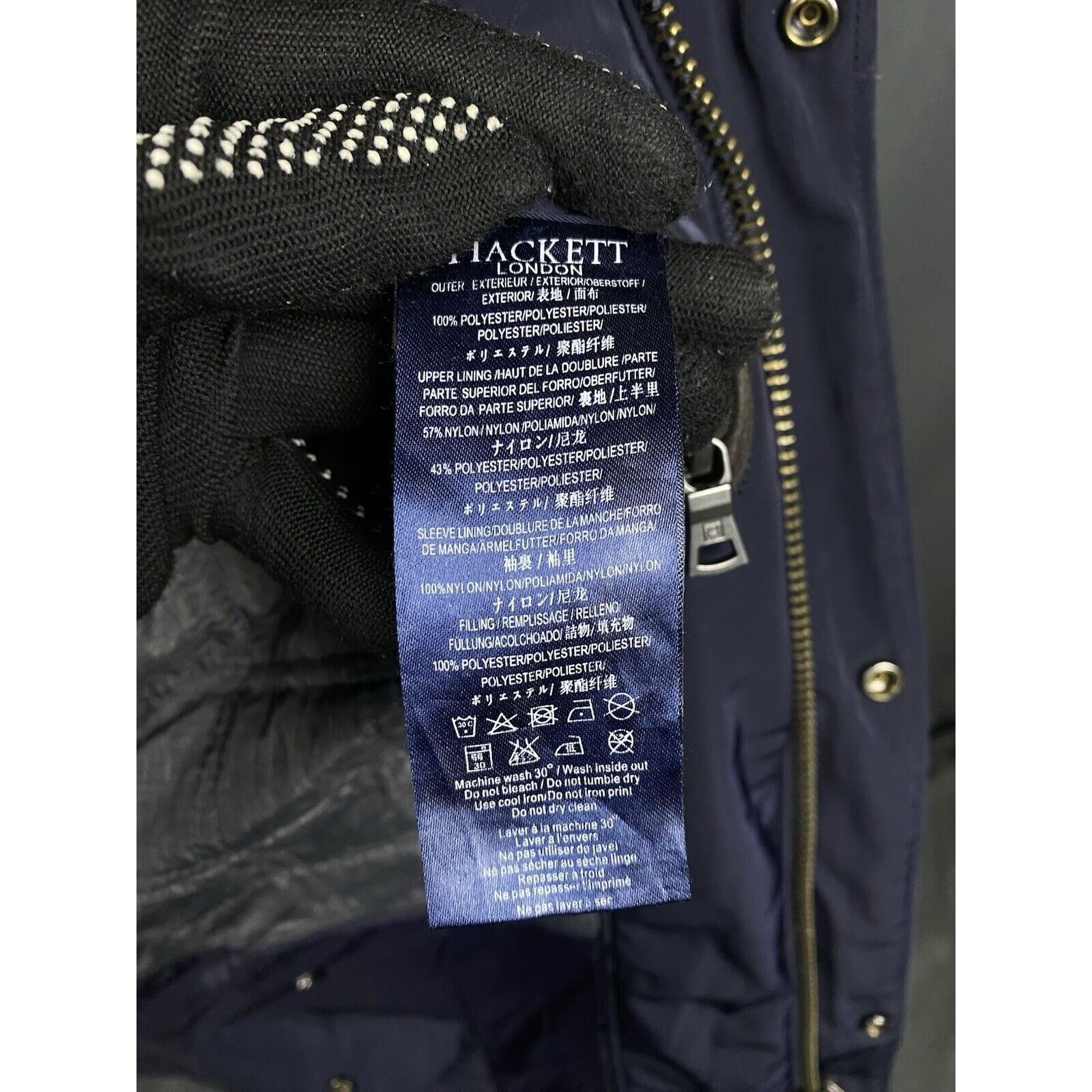 Hackett Hackett VeloSpeed Men's Blue Winter Multipocket Insulated Pa Size US S / EU 44-46 / 1 - 12 Thumbnail