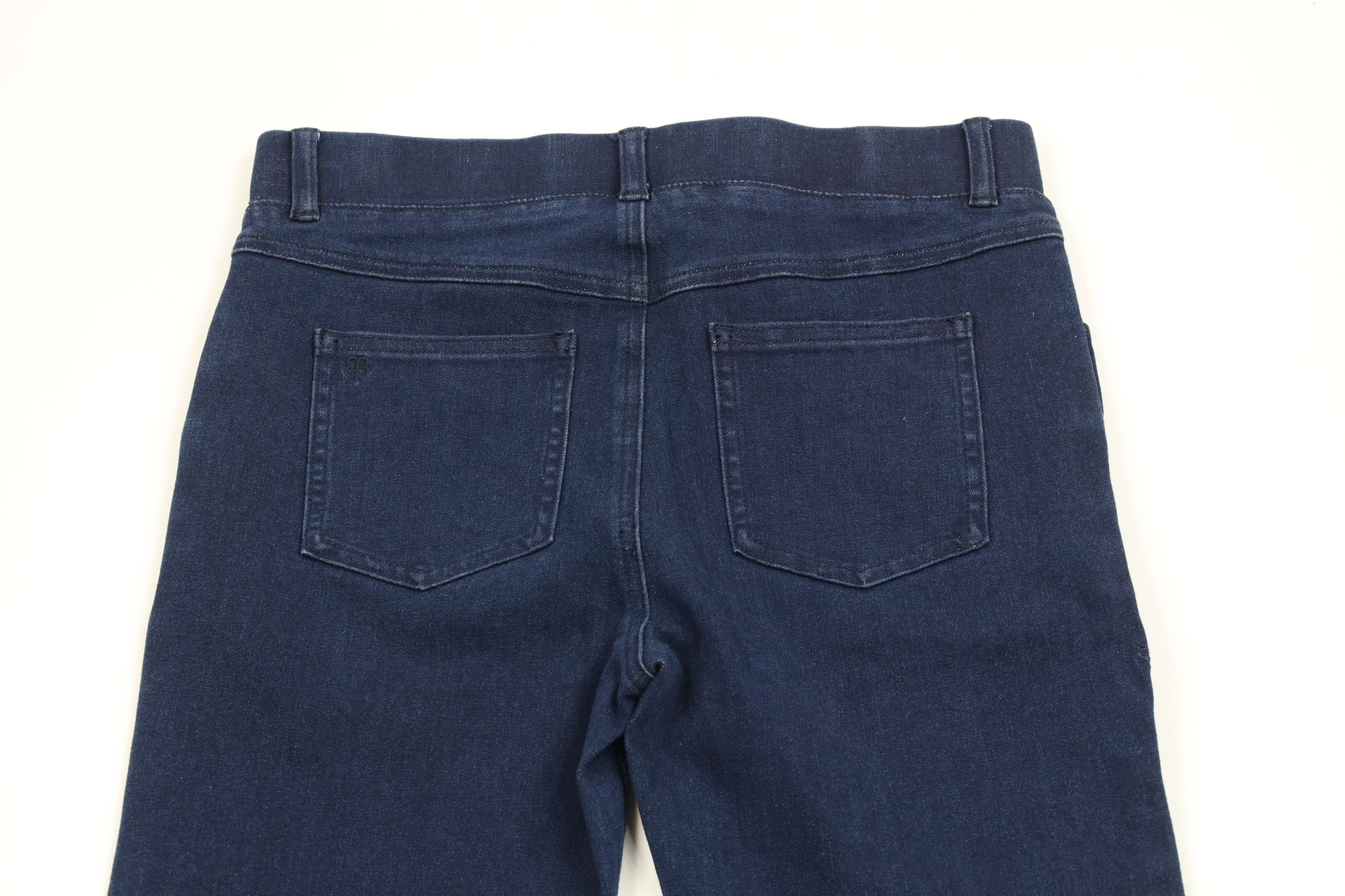 Betabrand × Vintage Betabrand Signature Mid Rise Yoga Denim Bootcut Jeans Blue Size 29" - 7 Thumbnail