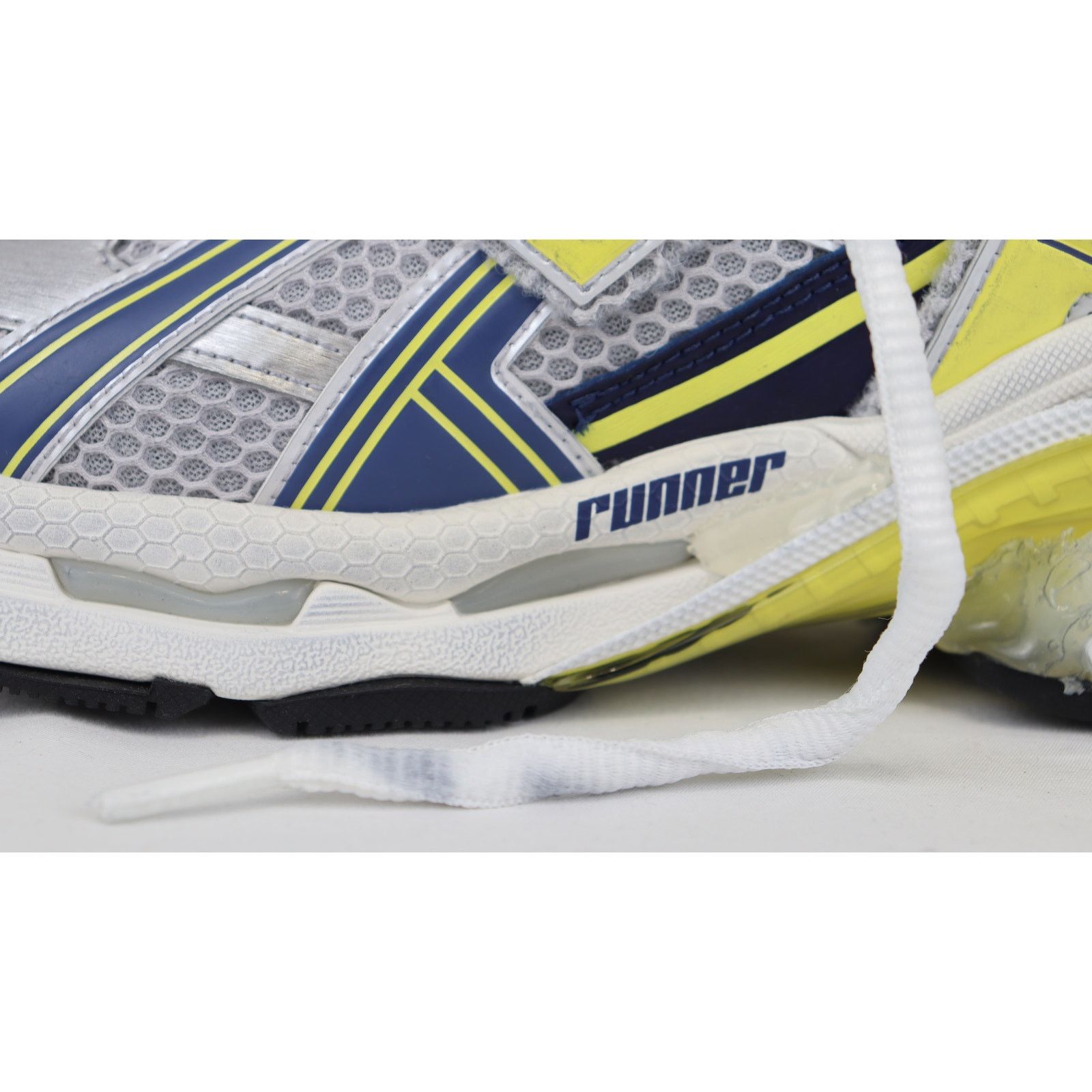 Balenciaga o1rshd1 Five Colors Upper Rubber Sole Runner in Multicolor Size US 11 / EU 44 - 5 Thumbnail