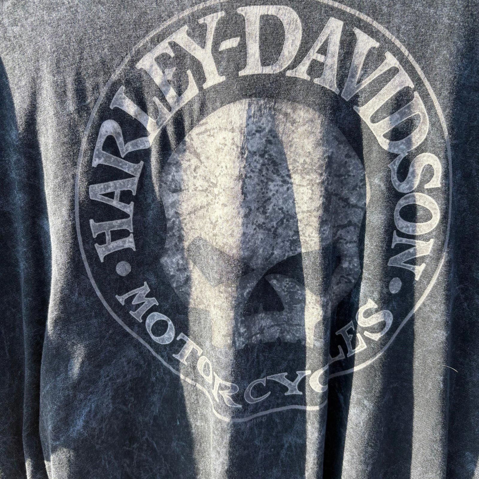 Harley Davidson Vintage Harley Davidson skull T-shirt Size US L / EU 52-54 / 3 - 3 Thumbnail