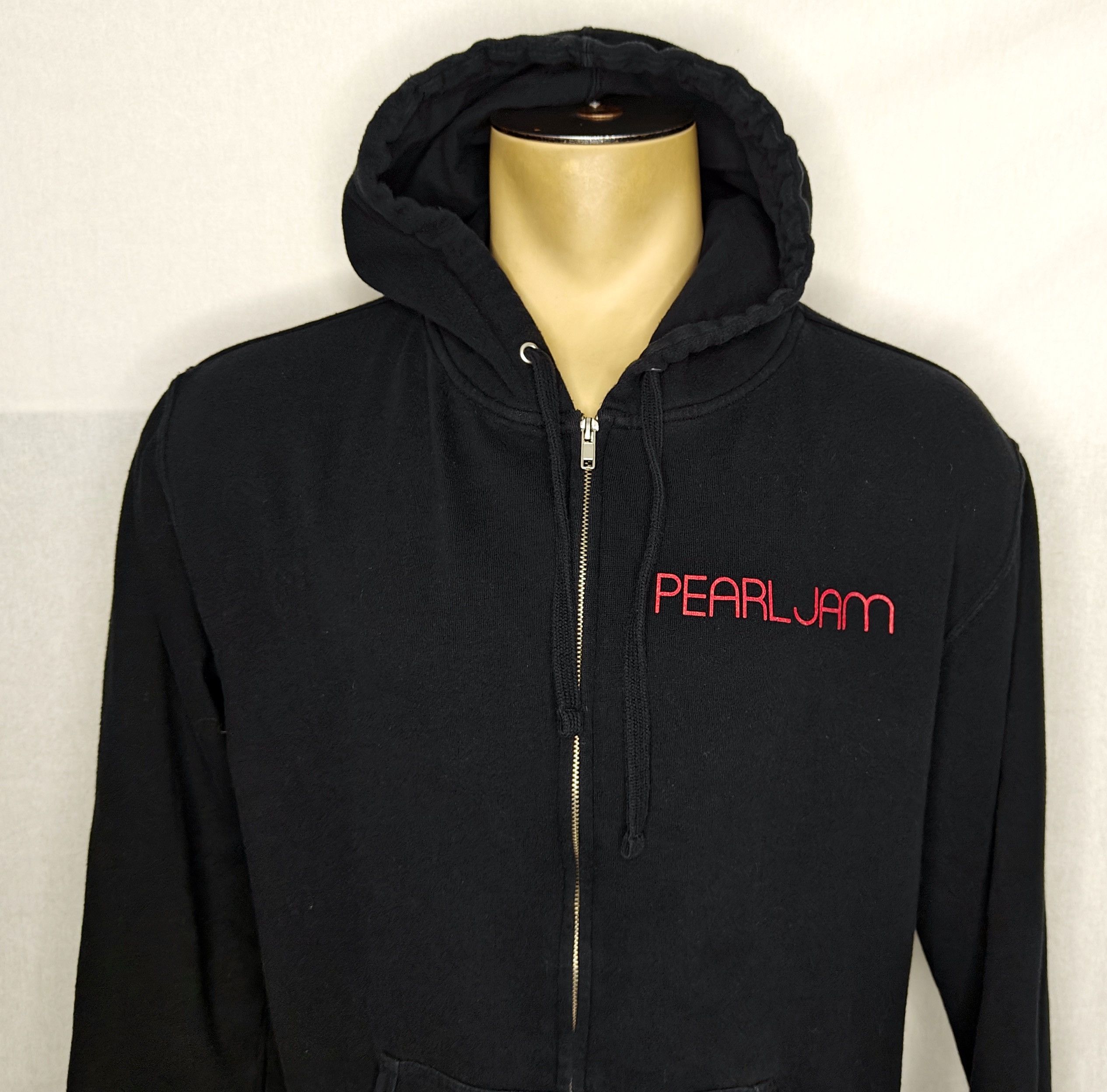 Band Tees Vtg Pearl Jam Lightning Bolt zip-up band hoodie sweatshirt Size US L / EU 52-54 / 3 - 3 Thumbnail