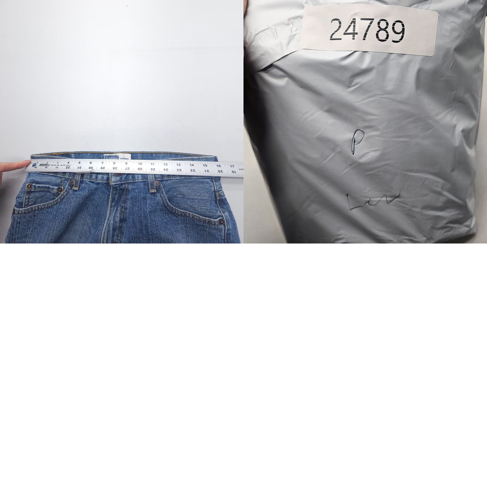 Levi's Y2K Levi's Signature Jeans Mens Straight Leg 32x27.5 Blue Cotton Denim 5-Pocket Regular Fit Vintage: No"} Size US 32 / EU 48 - 8 Thumbnail