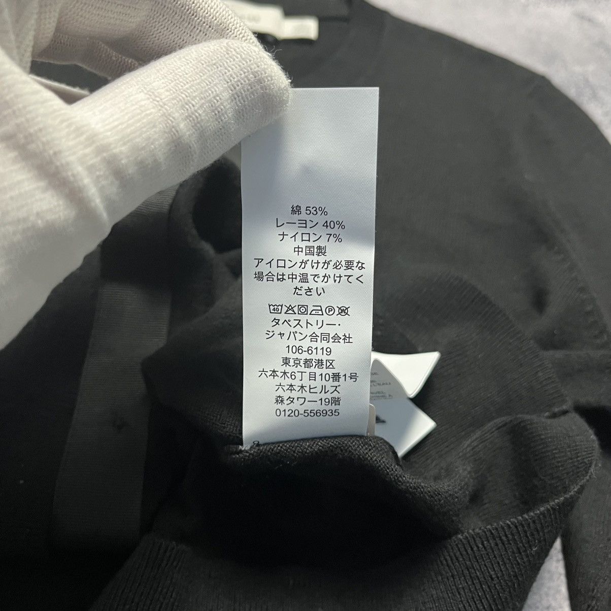 Coach Coach Black Cardigan Sweater Luxury Designer Size XS / US 0-2 / IT 36-38 - 13 Thumbnail