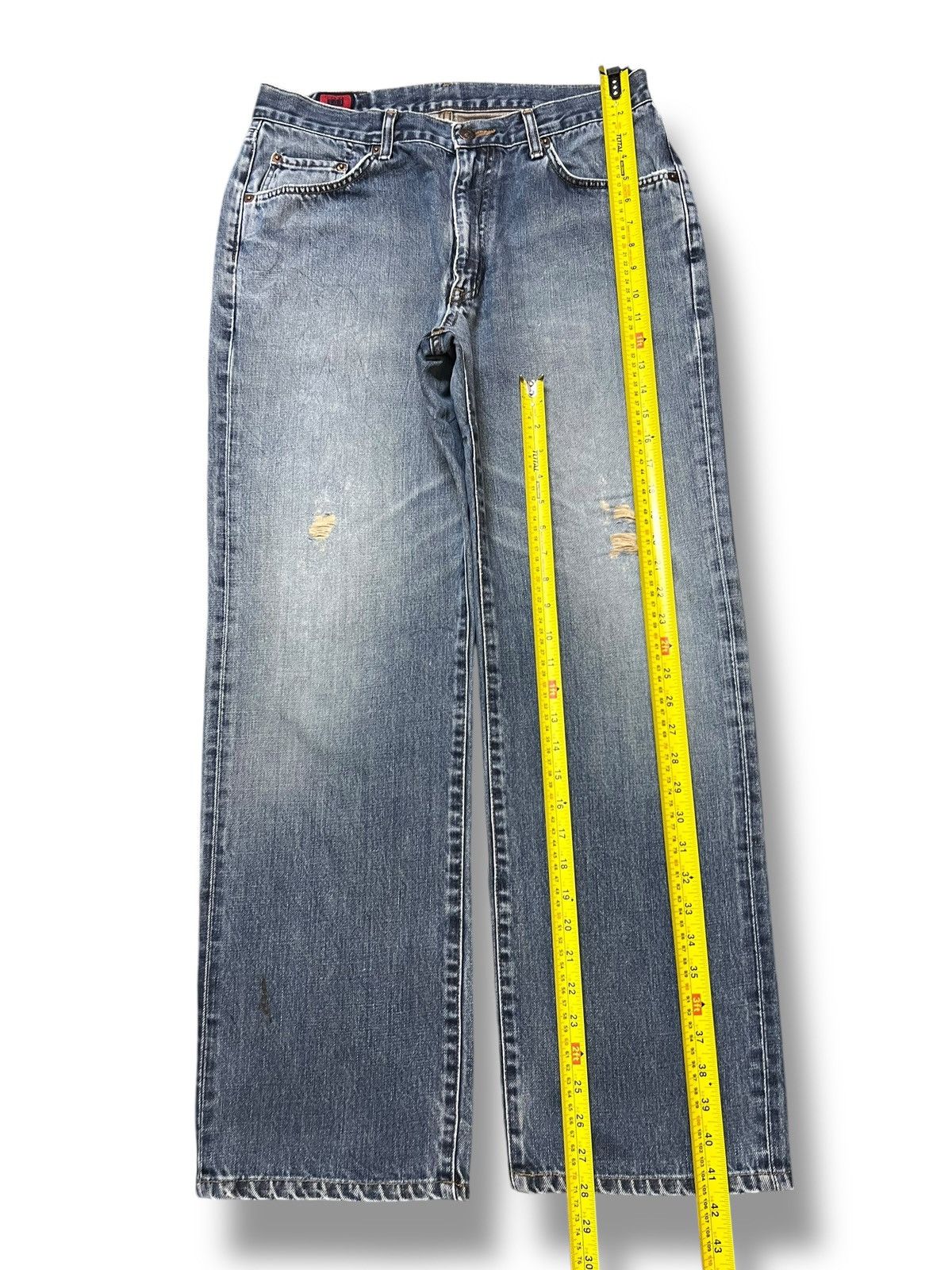 Edwin Vintage Edwin 503z Japan Faded, Distressed, Loose Fit Jeans Size US 33 - 15 Thumbnail