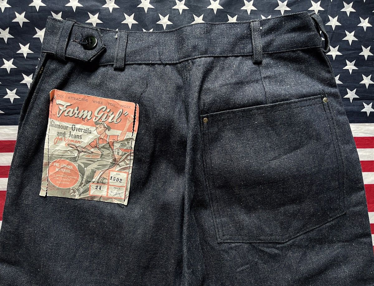 Vintage Vintage 1950s Denim Pant Size 24" / US 00 / IT 34 - 5 Thumbnail