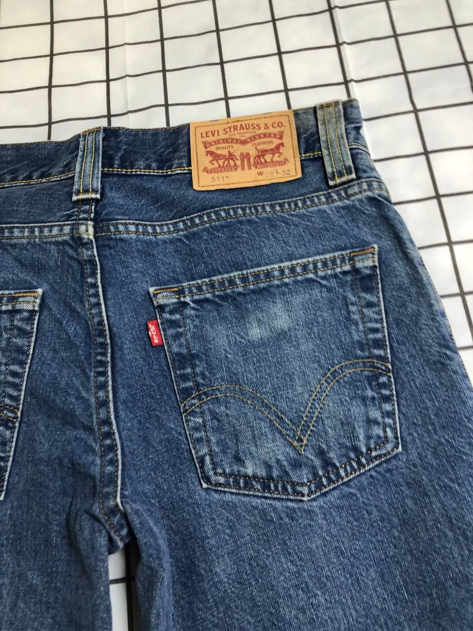 Levi's Vintage Levi's 511 Jeans Men's Original Button Fly Tab Size US 32 / EU 48 - 19 Thumbnail