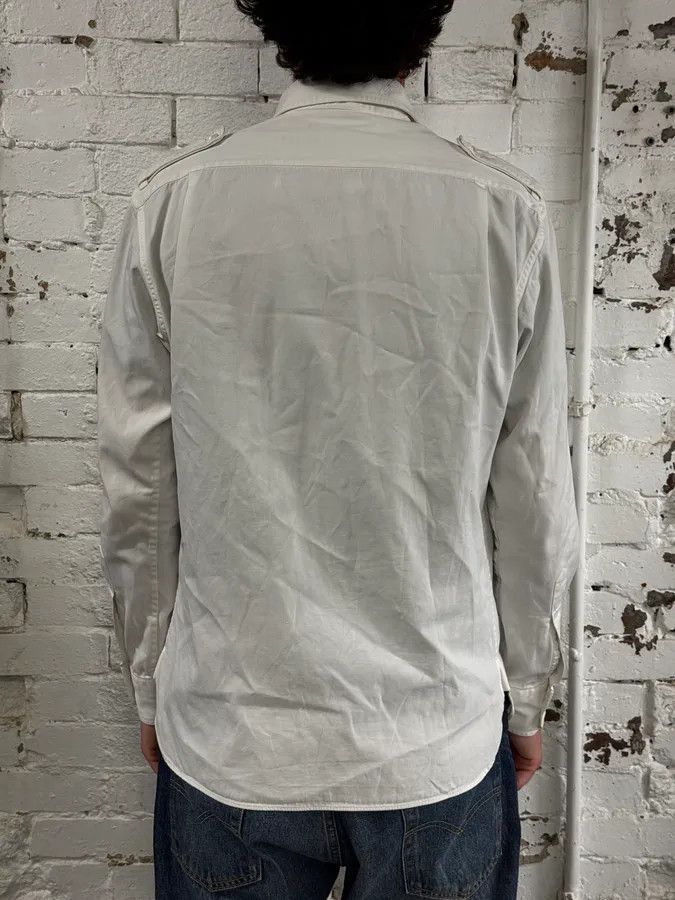 Gucci SS2002 Gucci White Cargo Safari Shirt by Tom Ford Size US L / EU 52-54 / 3 - 4 Thumbnail