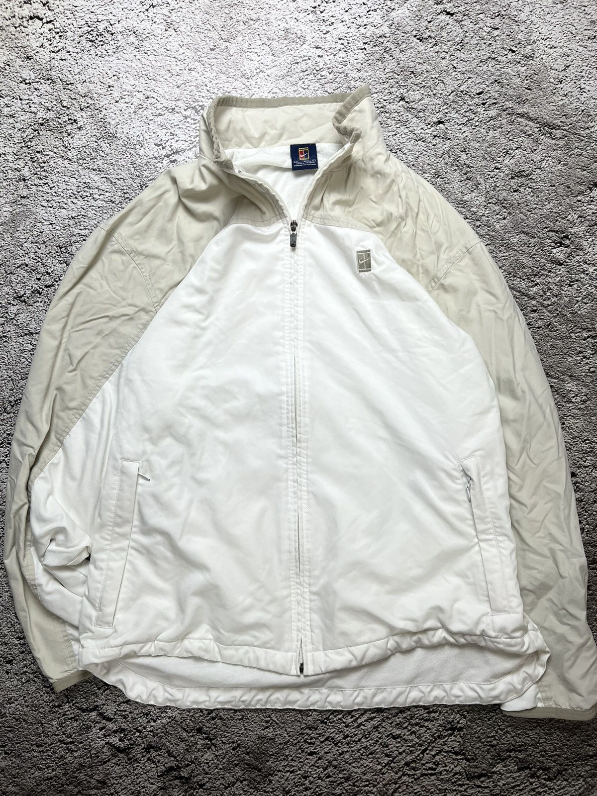 Nike VTG 90’s Nike court tracksuit zip and pants set challenge Size US M / EU 48-50 / 2 - 2 Thumbnail