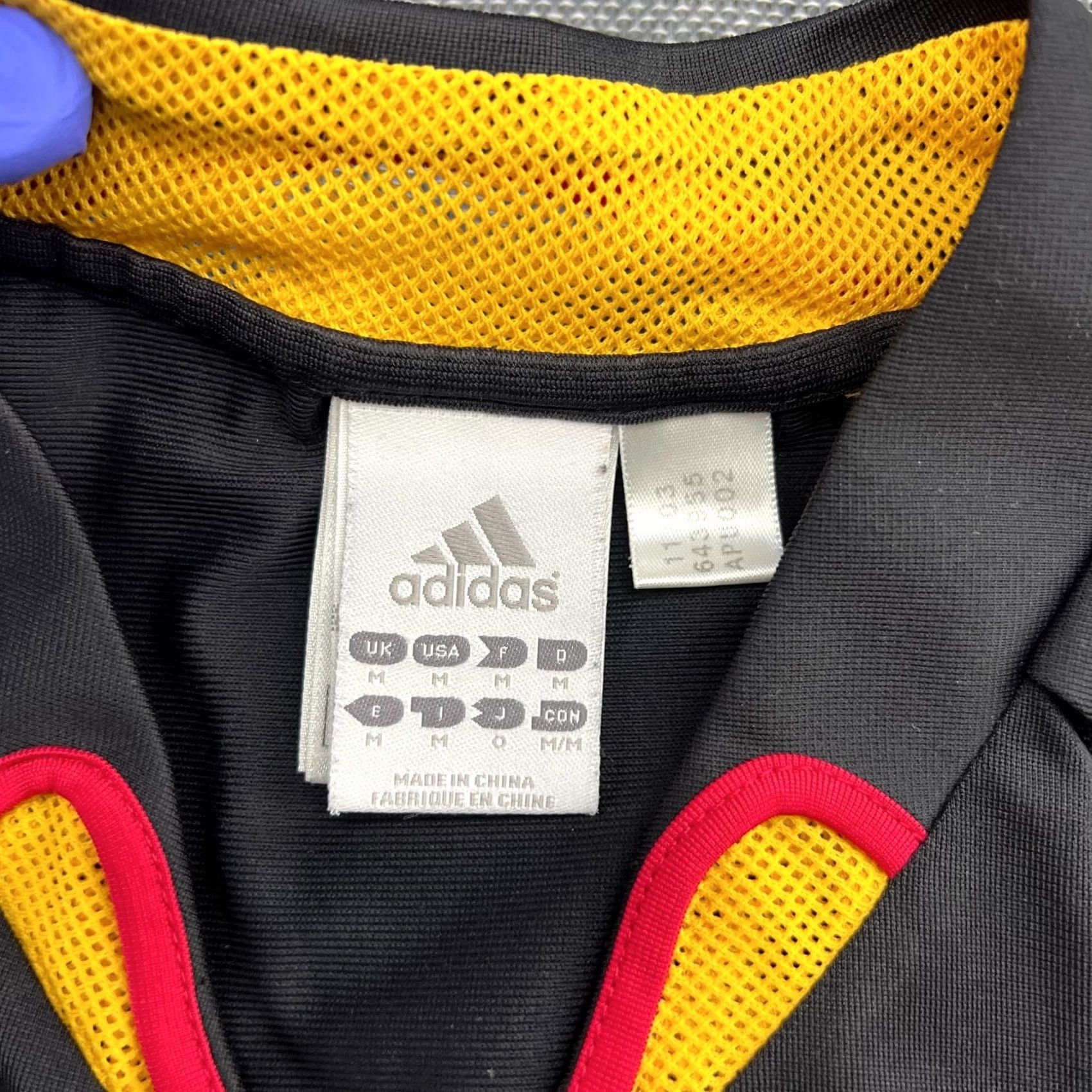 Adidas adidas Germany Away Mens Football Jersey Shirt M Black 100% Polyester Moisture Wicking Quick Dry Camiseta Sports Football Mens Size US M / EU 48-50 / 2 - 6 Thumbnail