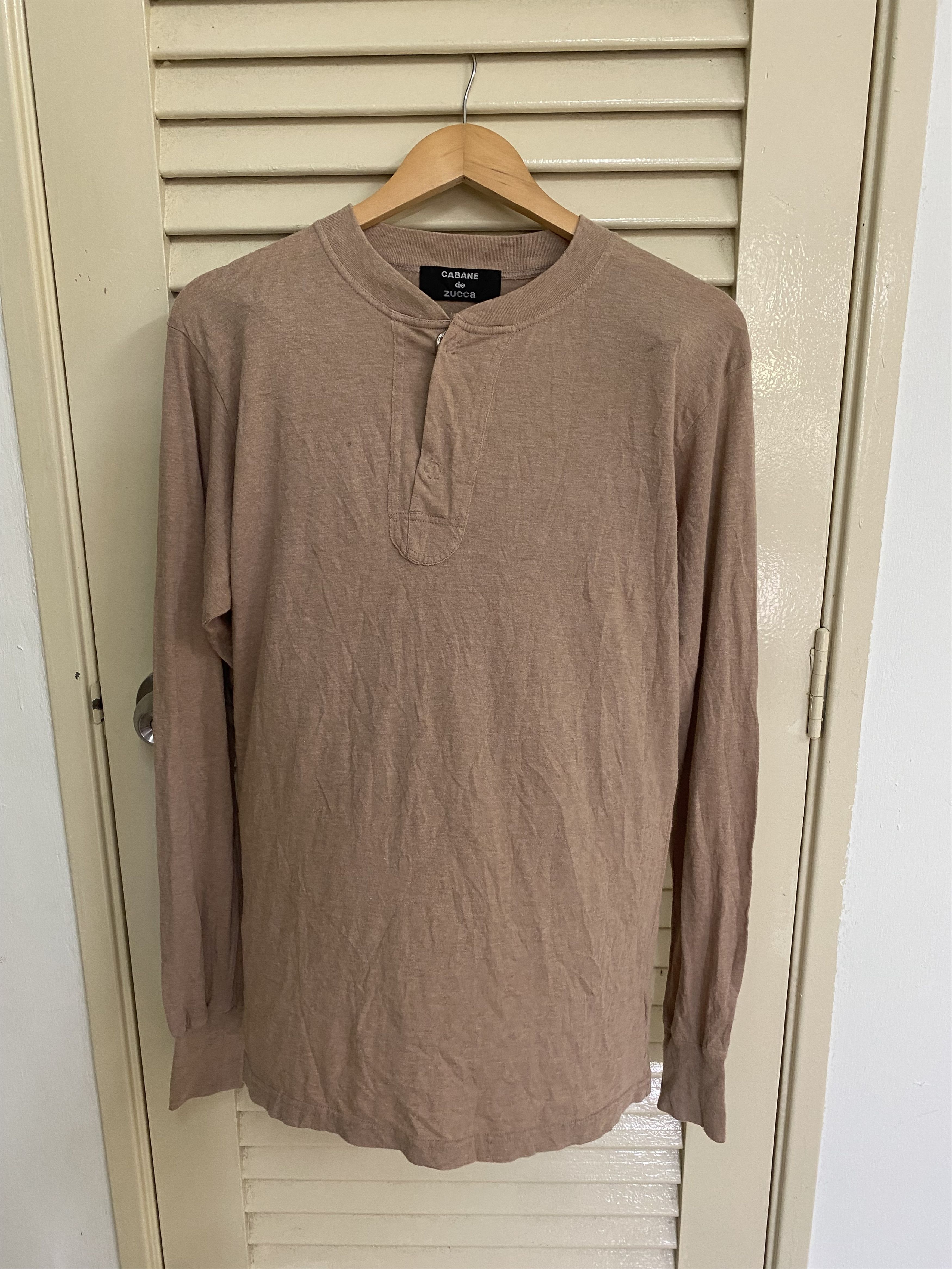 Issey Miyake Issey Miyake Cabane De Zucca Long Sleeve Shirt Size US M / EU 48-50 / 2 - 1 Thumbnail