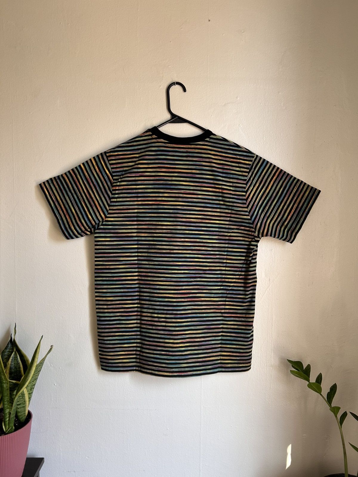 Supreme Supreme Static Stripe Tee SS18 Size US M / EU 48-50 / 2 - 4 Thumbnail