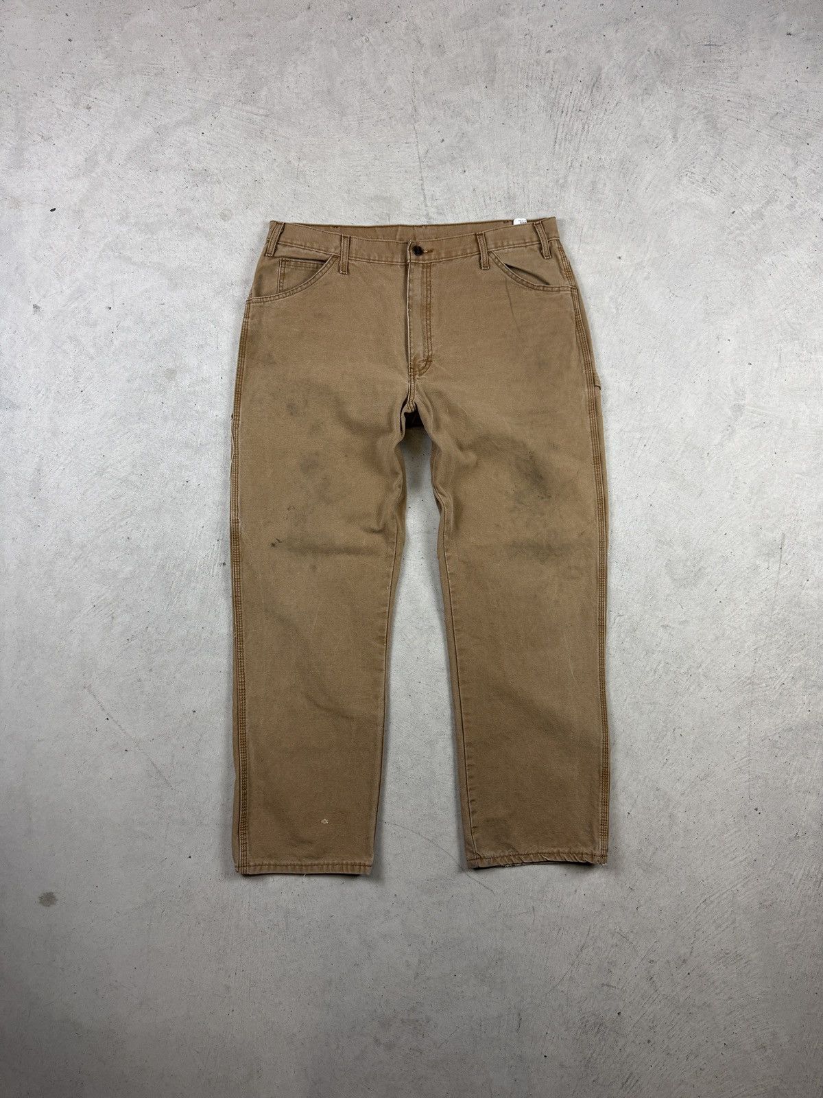 Dickies × Vintage Vintage Dickies Tan Work Pants Size US 38 / EU 54 - 2 Thumbnail