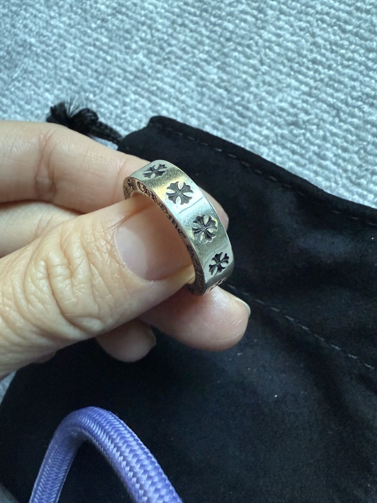 Chrome Hearts Chrome Hearts SPACER FOREVER ring 7.5mm Size ONE SIZE - 6 Thumbnail