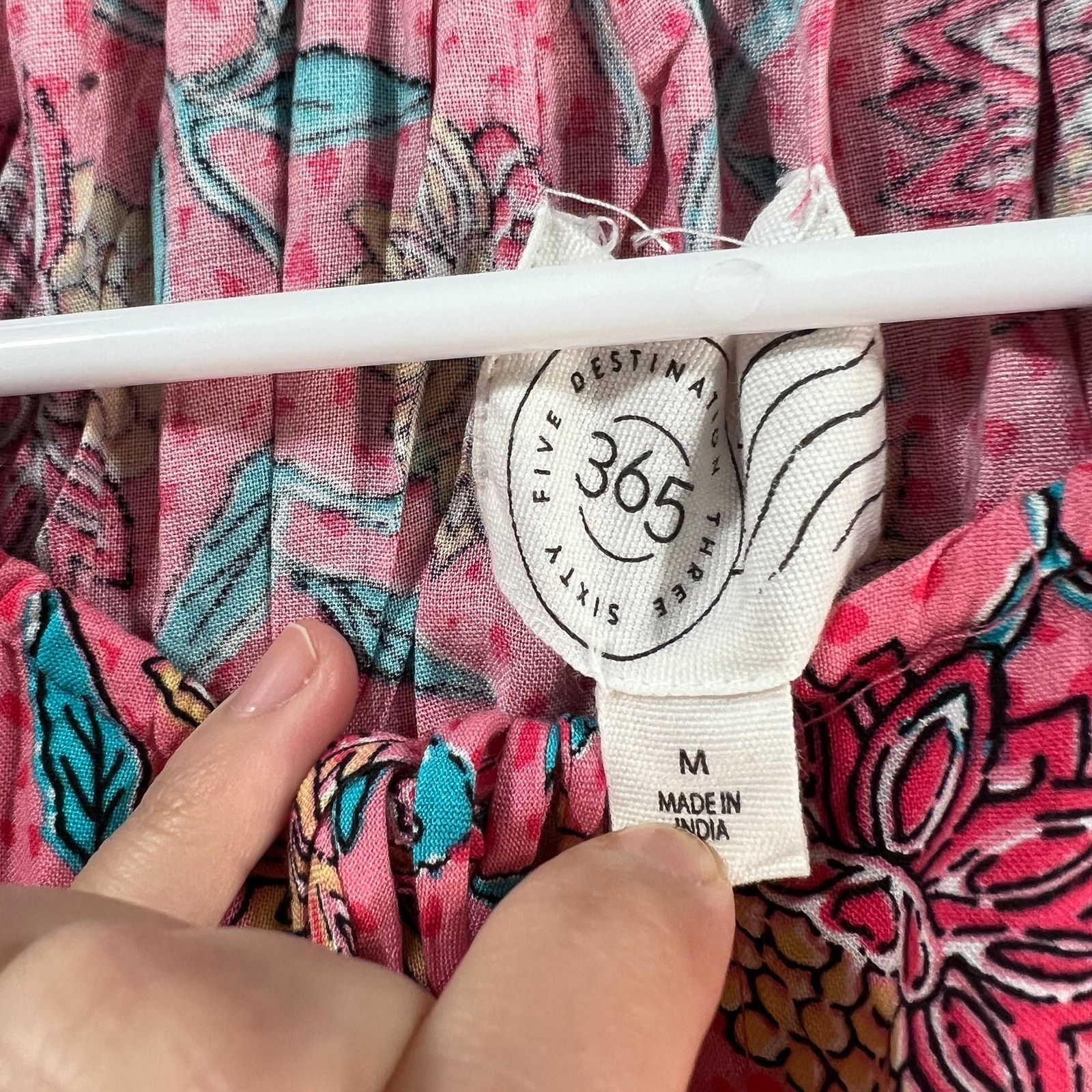 Other Destination 365 Regular Printed Short-Sleeve Midi Dress Size M / US 6-8 / IT 42-44 - 3 Thumbnail