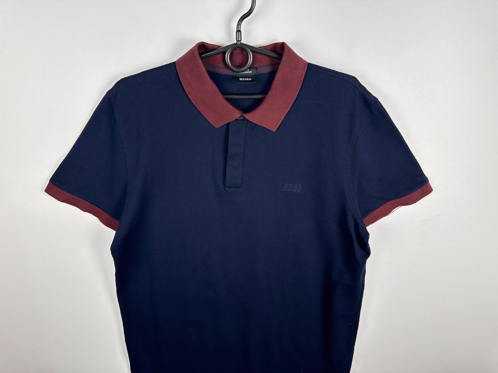 Hugo Boss Hugo Boss Men Polo Shirt Slim Fit Navy Mens Size XL Size US XL / EU 56 / 4 - 2 Thumbnail