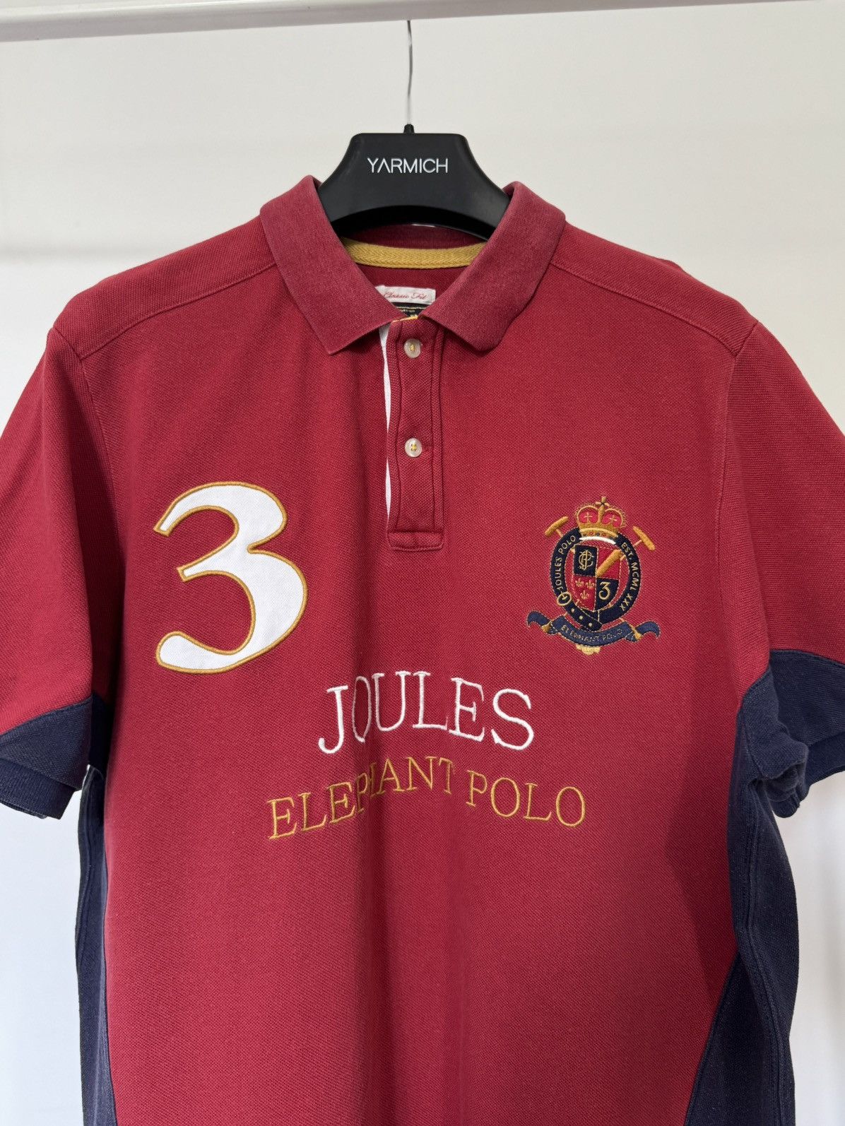 Polo Ralph Lauren Polo Joules Elephant Polo Numbered Embroidered Shirt Size US L / EU 52-54 / 3 - 2 Thumbnail