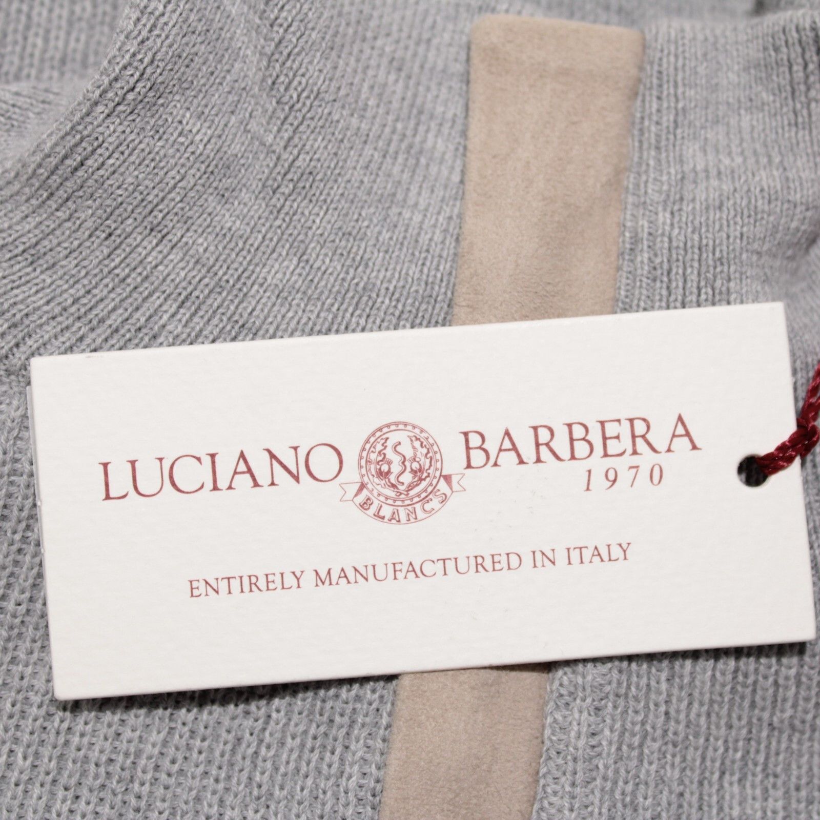 Luciano Barbera Luciano Barbera Sweater Size US M in Gray Size US M / EU 48-50 / 2 - 2 Thumbnail