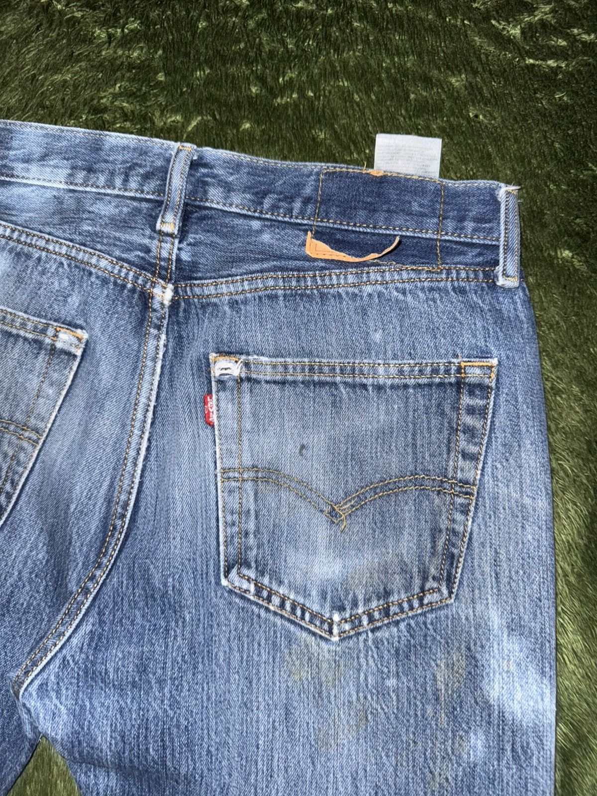 Levi's [W32/L32] Levi’s 501 Bleached Vintage Washed Denim Pants Size US 32 / EU 48 - 10 Thumbnail