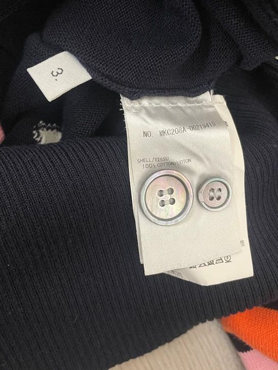 Thom Browne Thom browne Size 3 Dark blue four-striped little whale kni Size L / US 10 / IT 46 - 6 Thumbnail