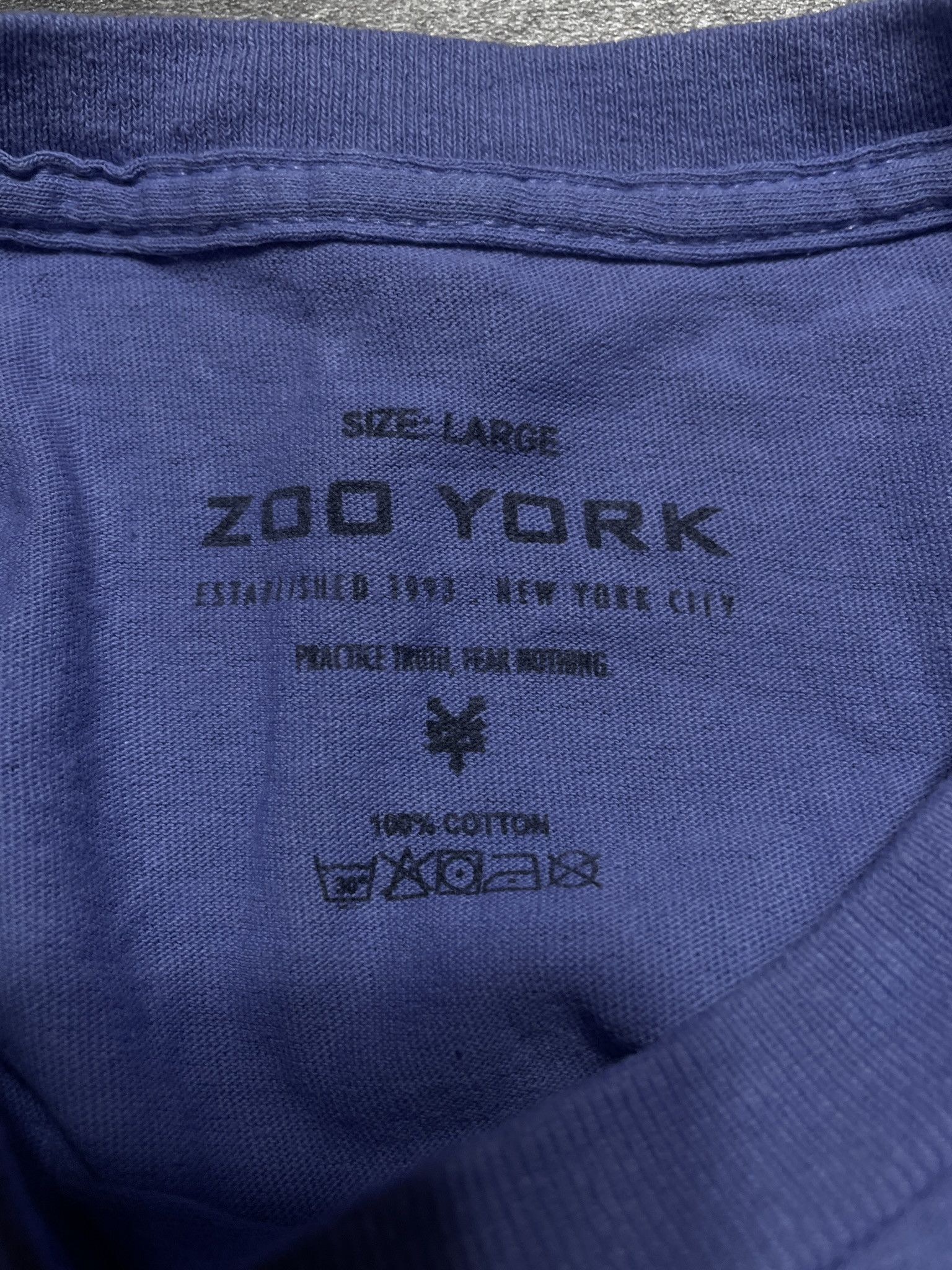 Zoo York Zoo York T-Shirt Taxi Spellout Hype Size US L / EU 52-54 / 3 - 4 Thumbnail