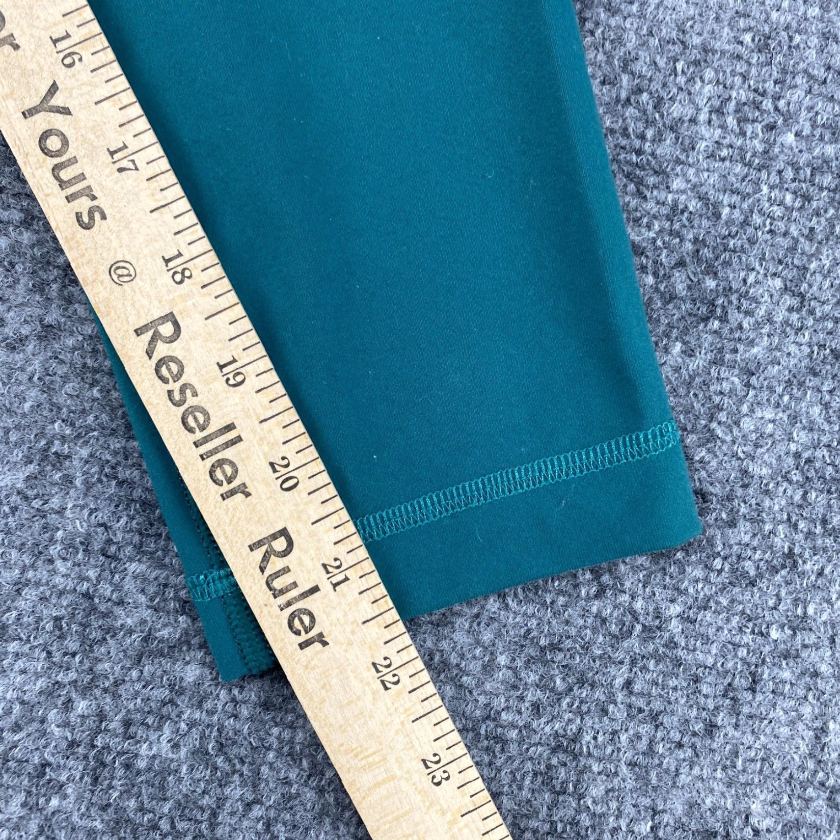 Lululemon Lululemon Wunder Under Crop Leggings Womens 2 Green High Rise Yoga Athletic Cropped Skinny Jersey Pull On Elastic Waist Size 26" / US 2 / IT 38 - 7 Thumbnail