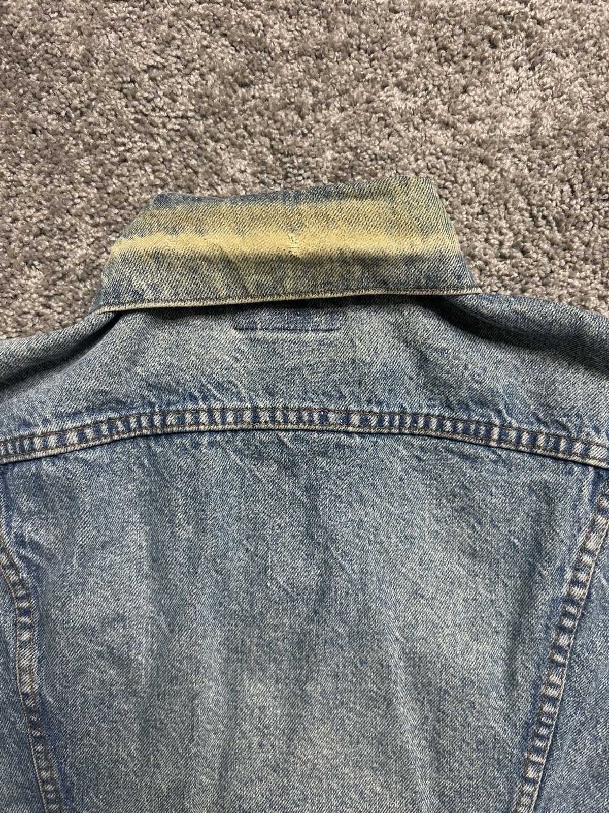 Levi's Vintage 80s Levi’s Denim Vest Jacket Button USA Faded Size US S / EU 44-46 / 1 - 7 Thumbnail
