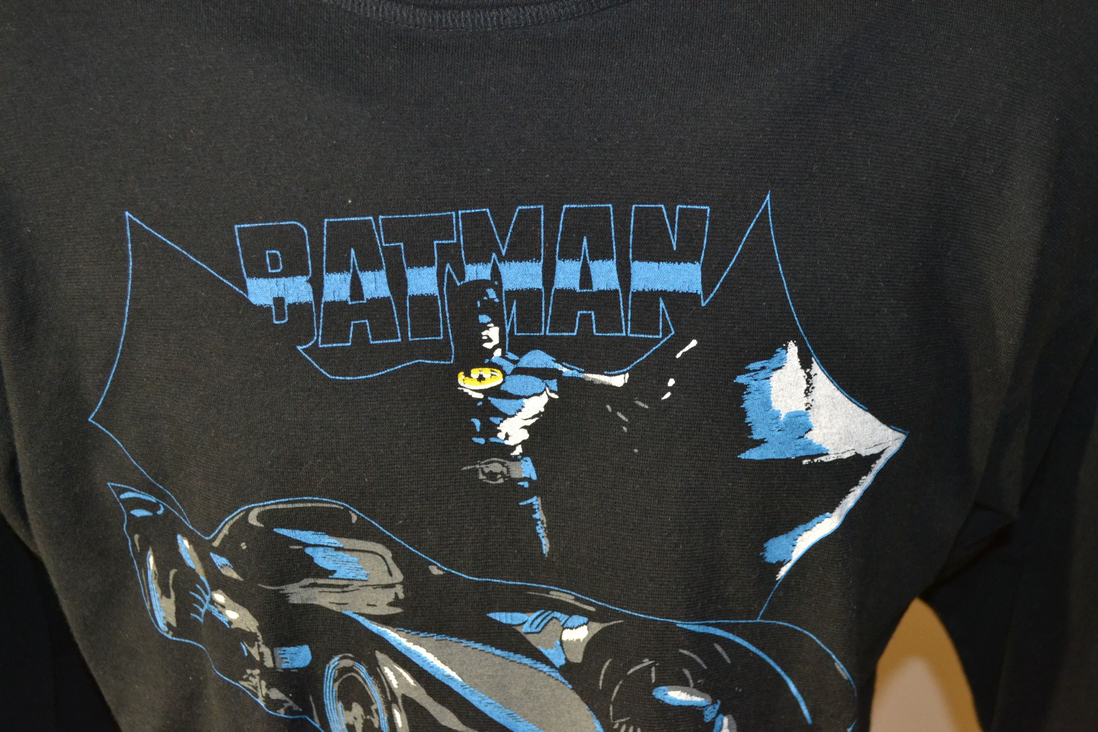 DC Comics Vintage 1989 Batman T-Shirt / DC Comics Movie / Size M - L Size US M / EU 48-50 / 2 - 3 Thumbnail