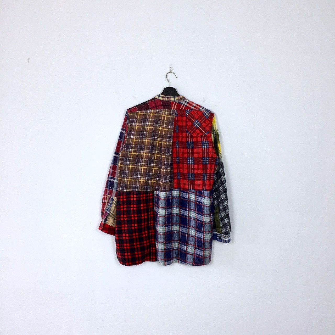 Needles REBUILD BY NEEDLES FW16 PATCHWORK FLANNEL SHIRT Size US M / EU 48-50 / 2 - 2 Thumbnail