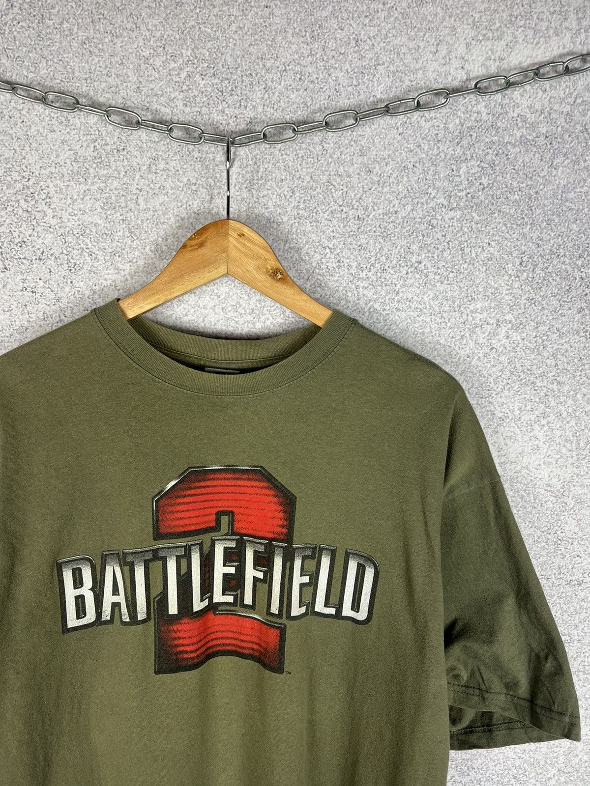 Optic Gaming Vintage Battlefield 2 Bad Company Game Tee Size US L / EU 52-54 / 3 - 2 Thumbnail