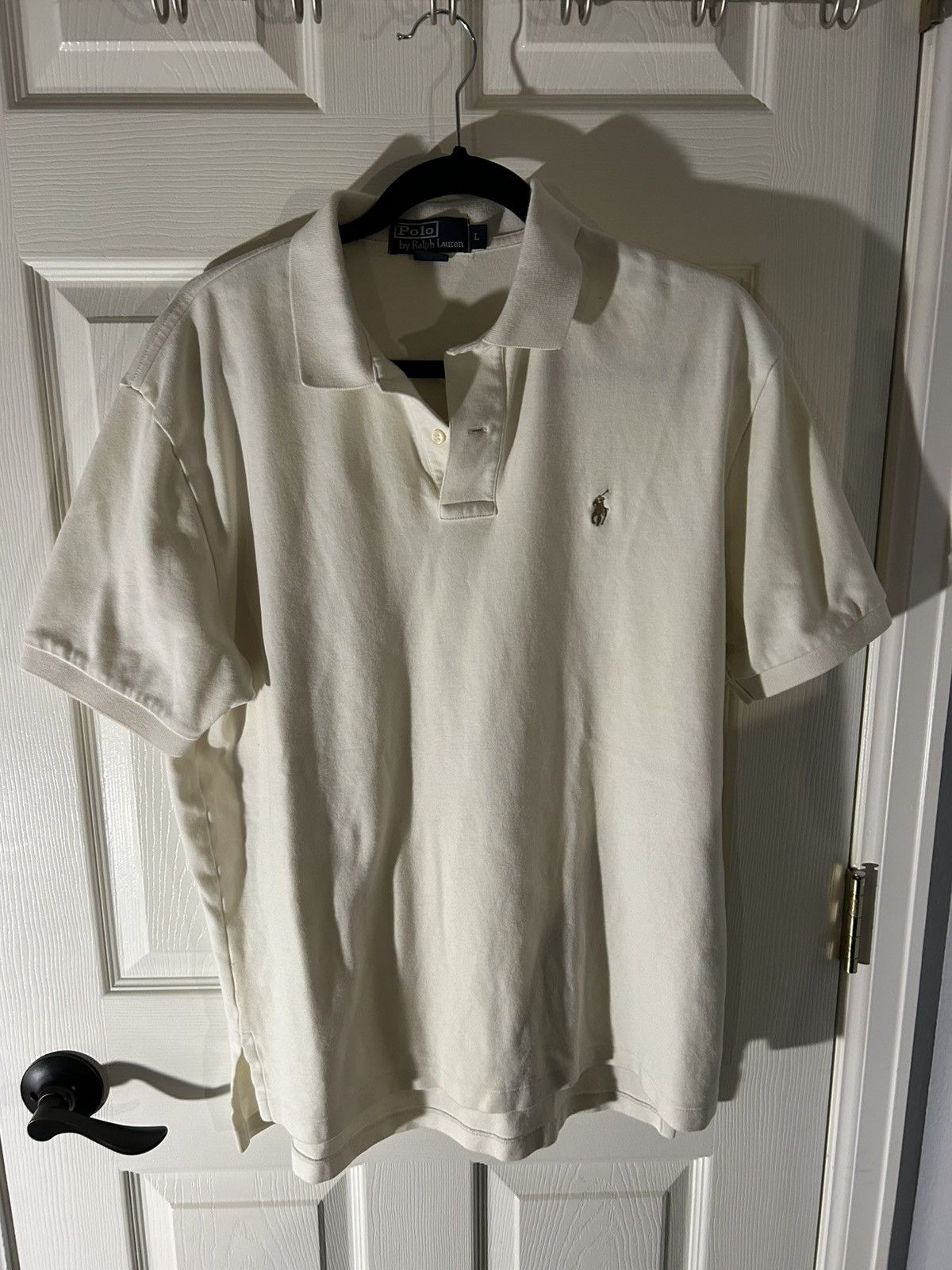 Polo Ralph Lauren White/Cream Polo Ralph Lauren Size US L / EU 52-54 / 3 - 1 Thumbnail