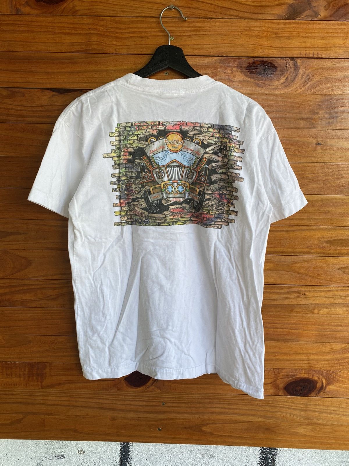 Hard Rock Cafe Vintage Hard Rock Cafe Makati Philippines T-Shirt 1990s Whit Size US M / EU 48-50 / 2 - 3 Thumbnail