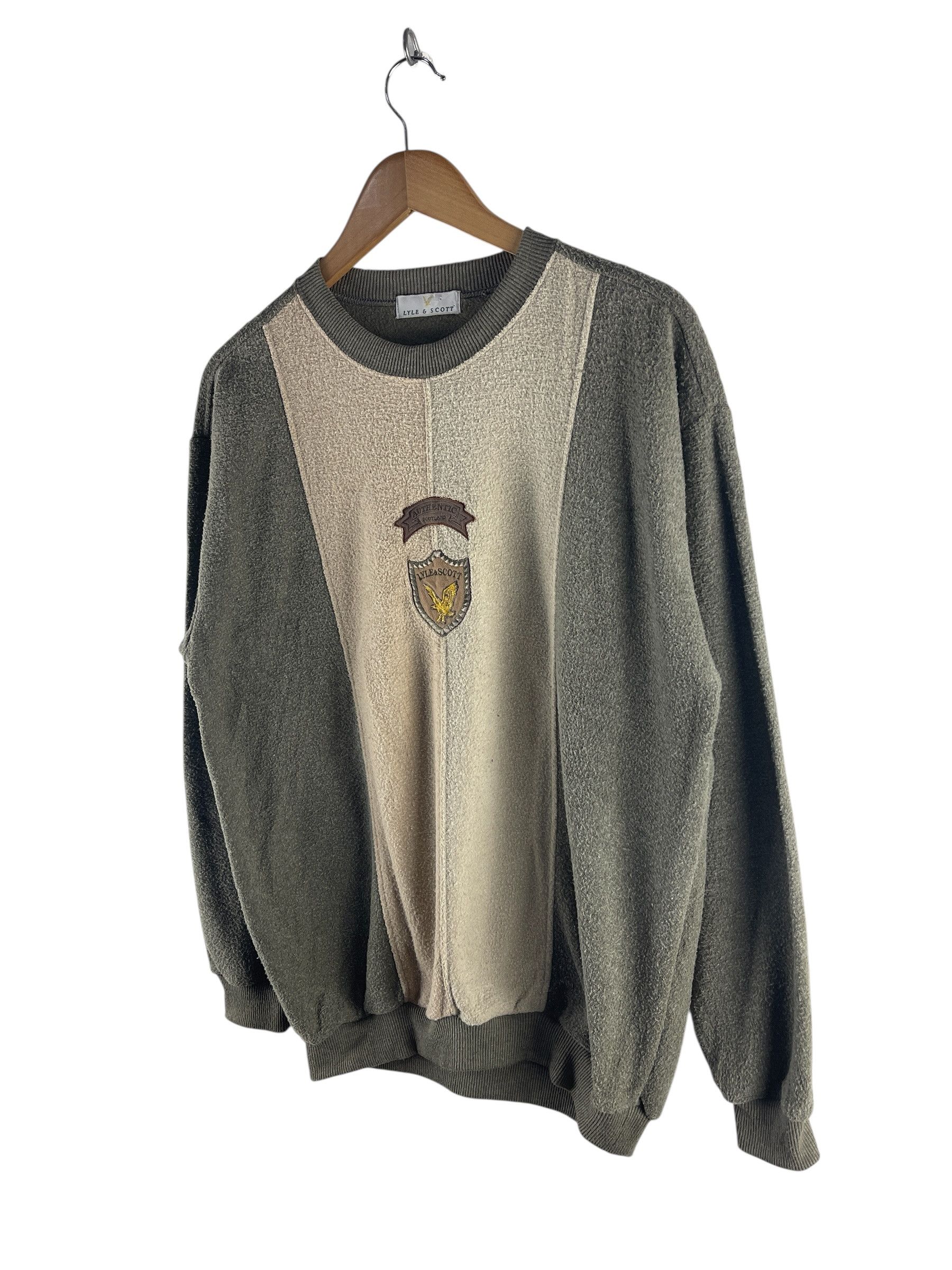 Lyle & Scott Vintage Lyle & Scott Authentic Scotland Crewneck Sweatshirt Size US M / EU 48-50 / 2 - 4 Thumbnail
