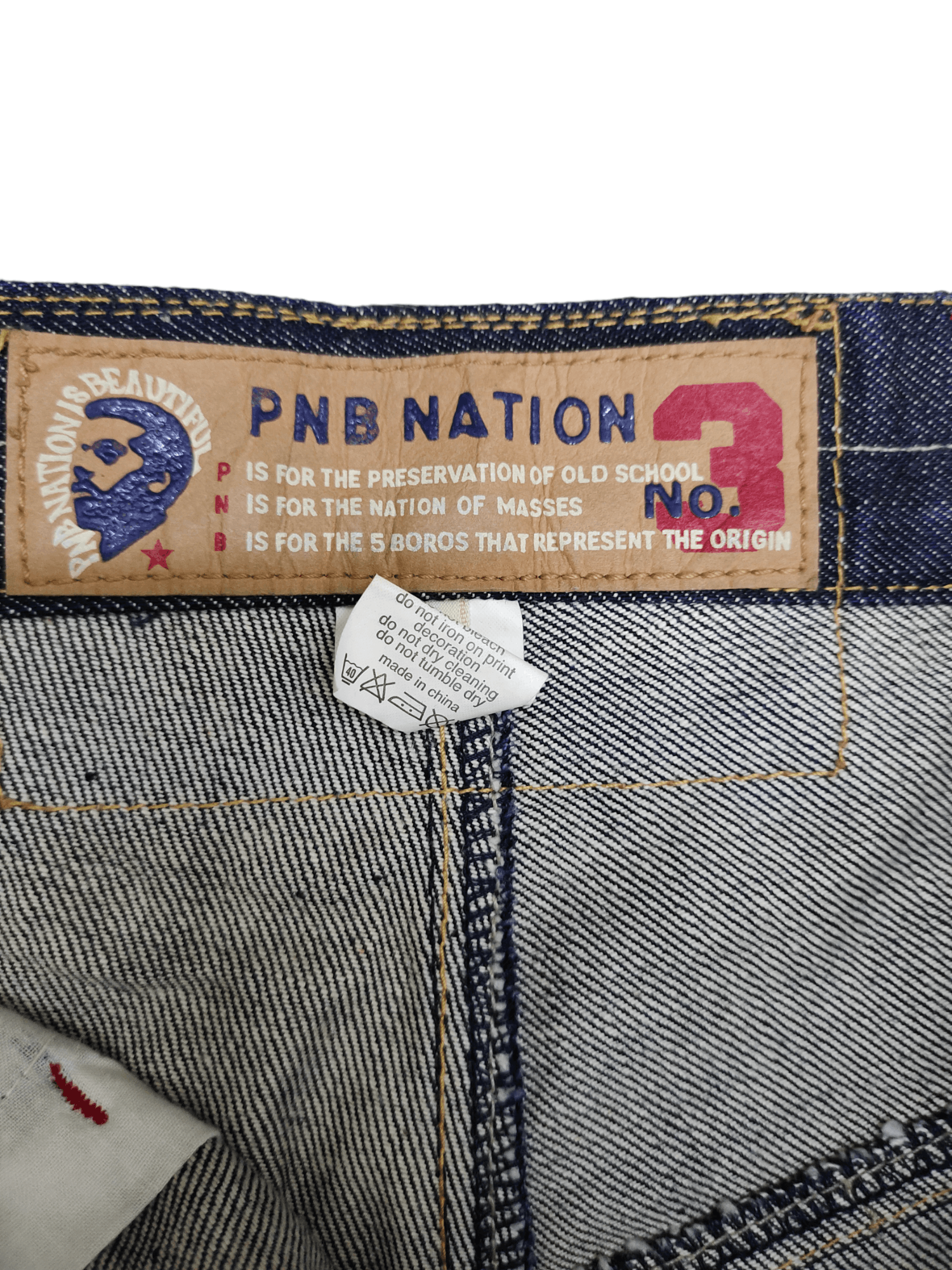 Ecko Unltd. Baggy Jeans Pnb Nation Wide Leg Jeans Y2k Jnco Size US 34 / EU 50 - 18 Thumbnail