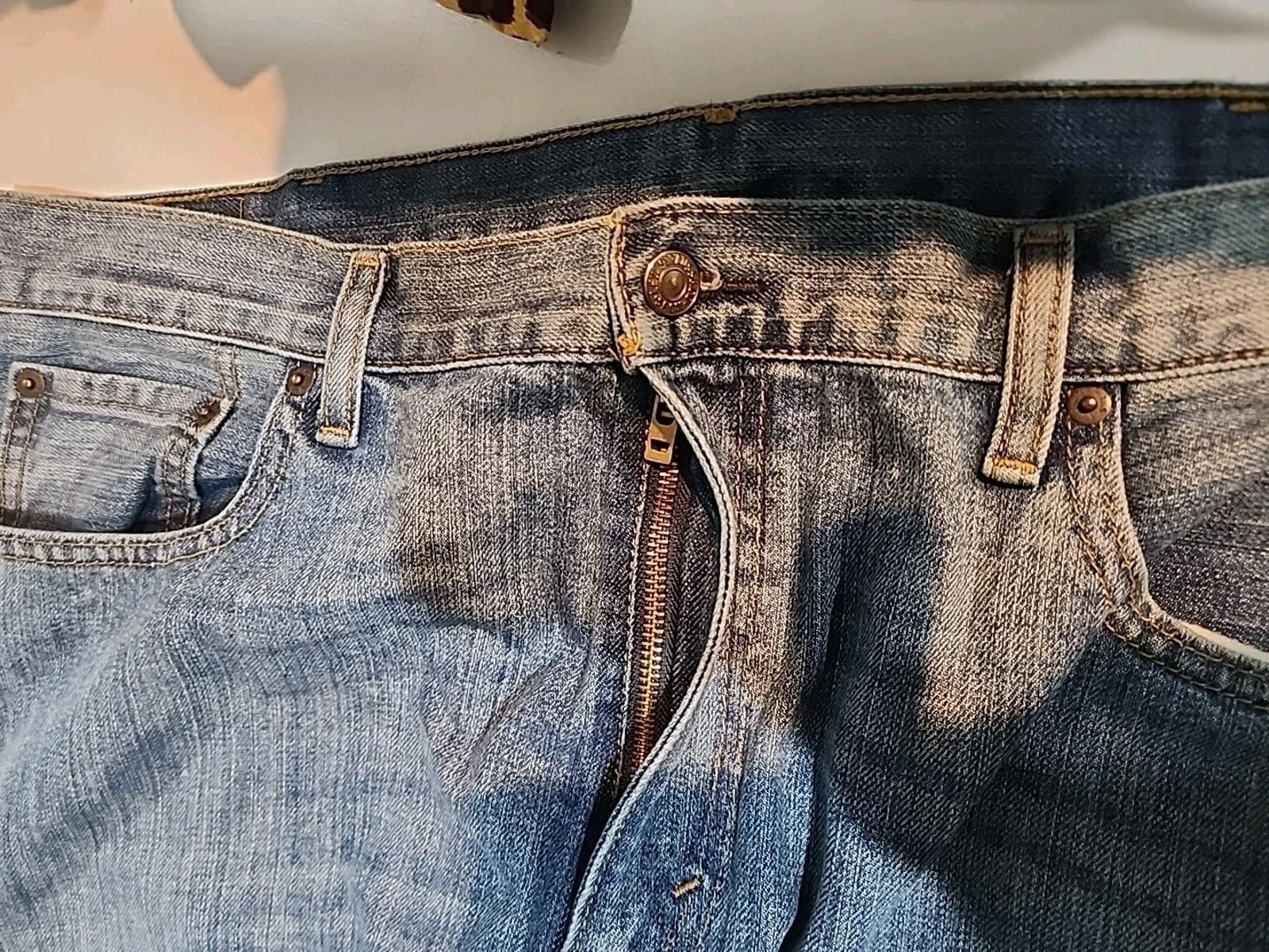 Levi's Levi's 569 Mens Jeans Actual 42Wx32L Blue Denim Size US 42 / EU 58 - 11 Thumbnail