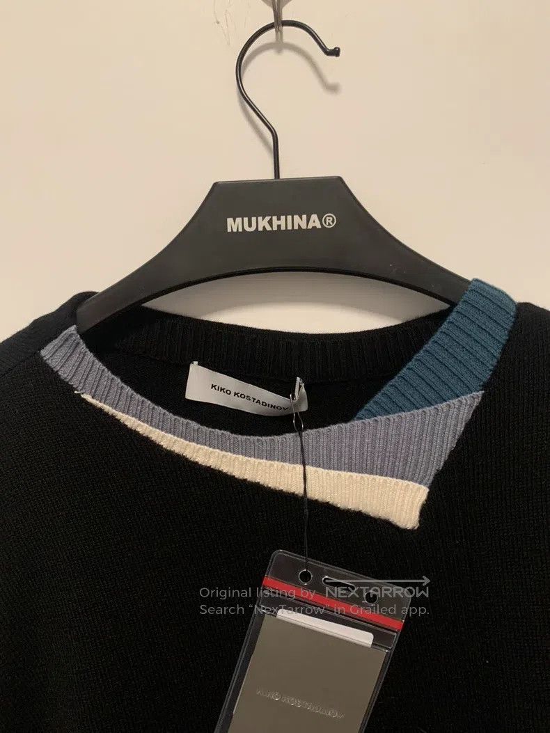Other Kiko Kostadinov multi-neckline knitted sweater Size US M / EU 48-50 / 2 - 2 Thumbnail