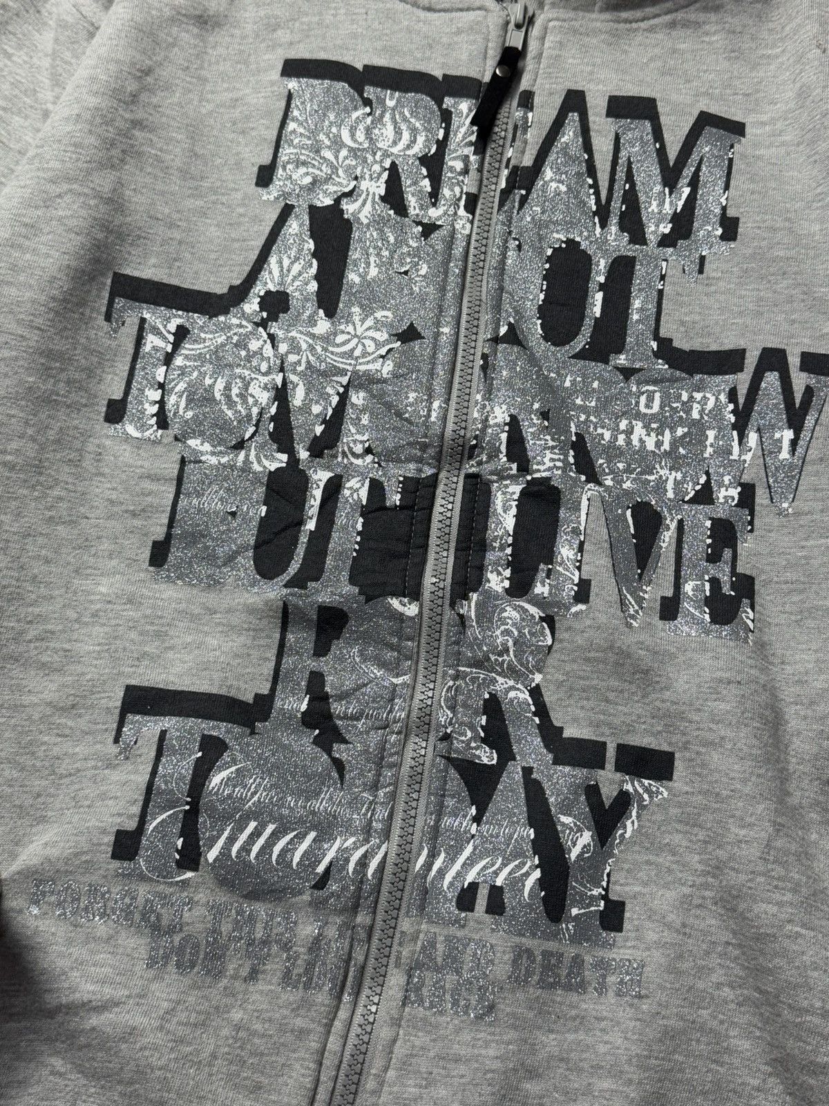If Six Was Nine × Japanese Brand × Le Grande Bleu (L.G.B.) Fur Hoodie Poem Duralumin Japanese Styled Size US L / EU 52-54 / 3 - 4 Thumbnail