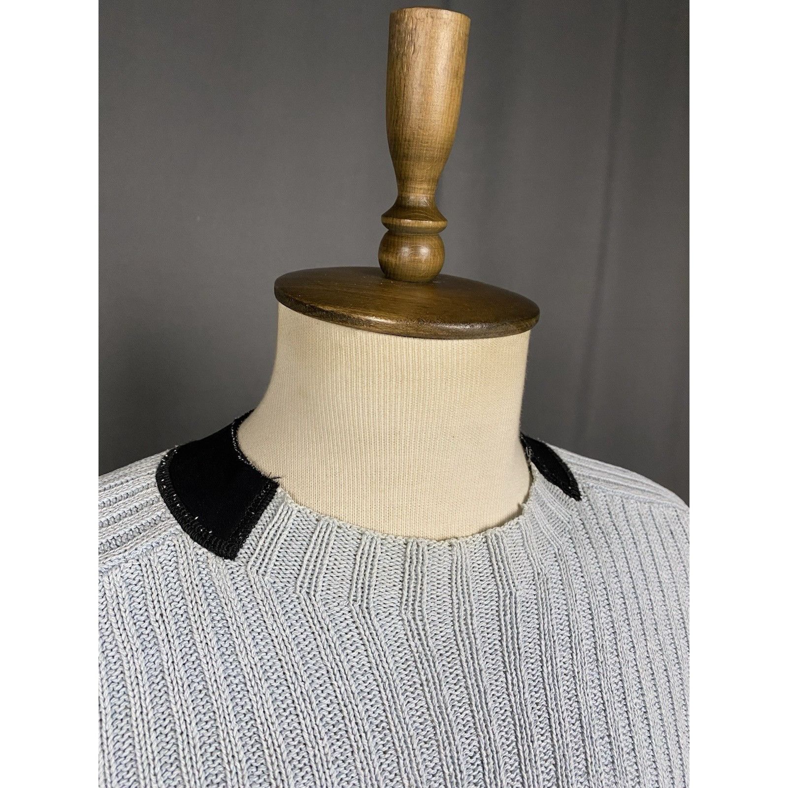 Stone Island Stone Island Vintage Men's Blue Crewneck Knitted Sweater Siz Size US S / EU 44-46 / 1 - 8 Thumbnail