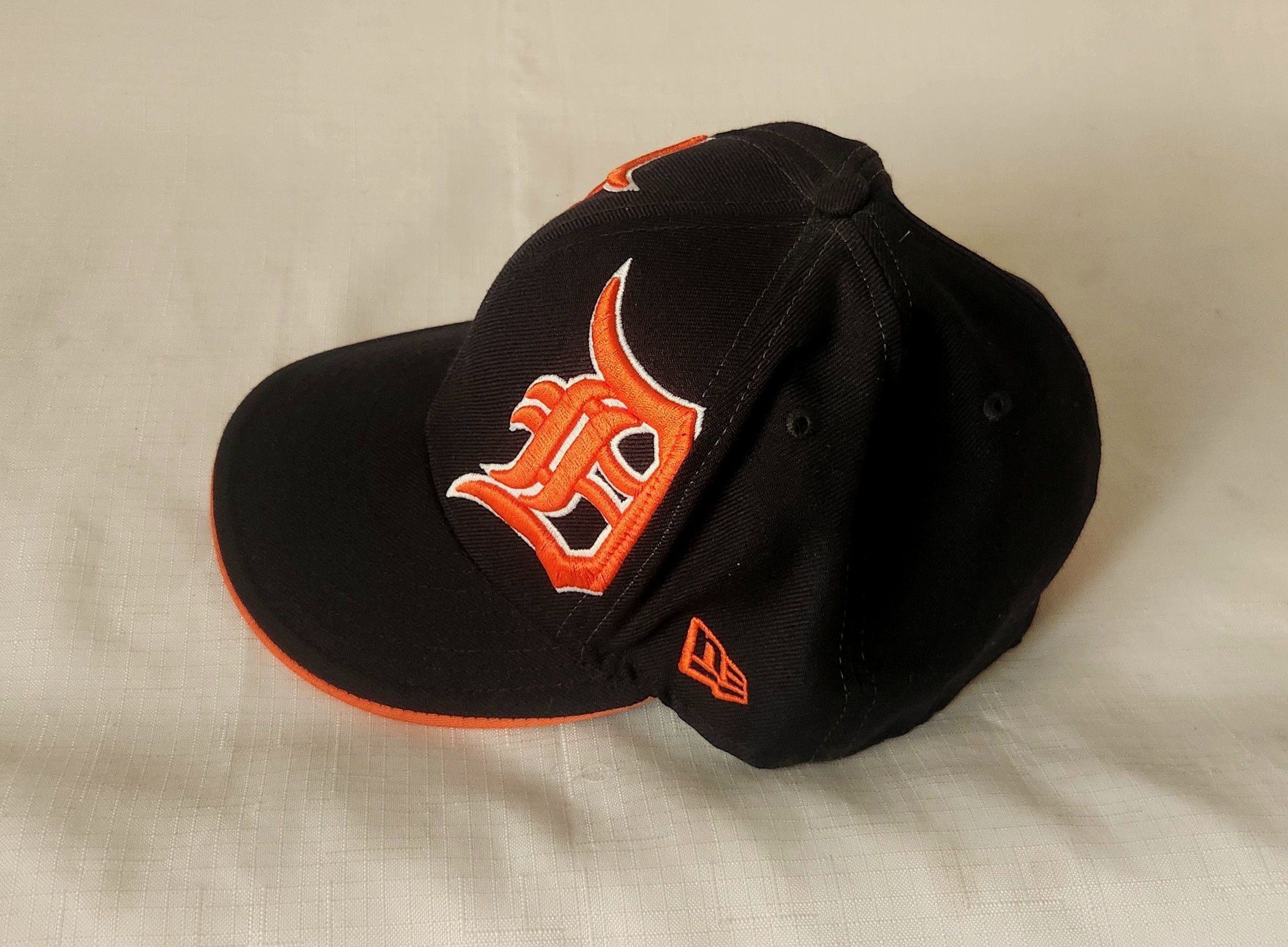 New Era New Era Detroit Tigers Hat Cap Fitted 100% Wool Blue Orange Size ONE SIZE - 2 Thumbnail