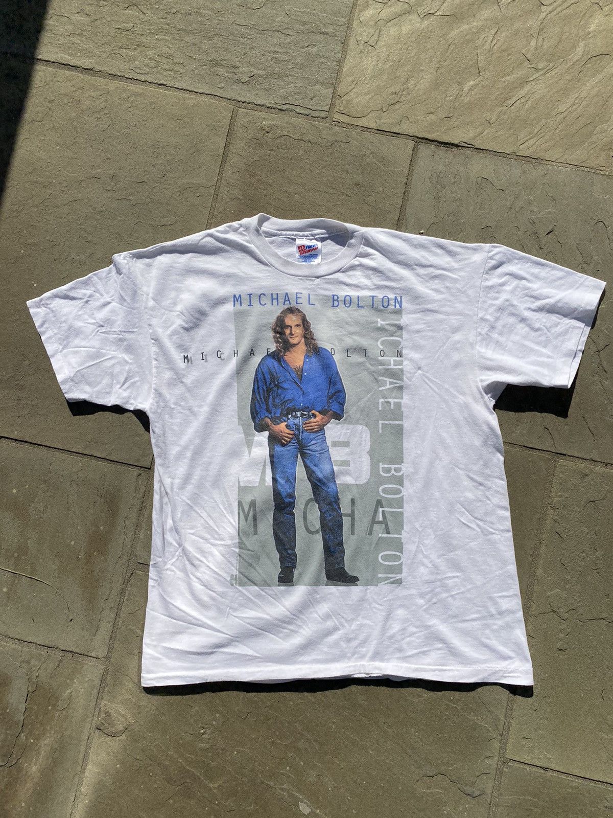 Band Tees × Vintage Michael Bolton 1994 World Tour Tee Size US L / EU 52-54 / 3 - 1 Thumbnail