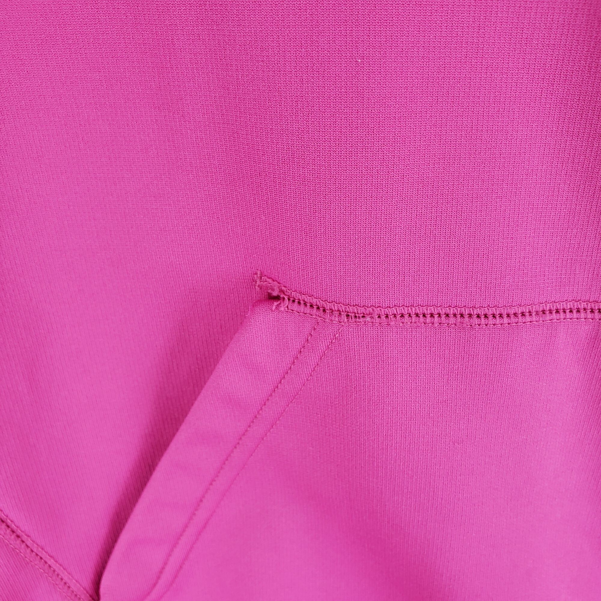 Nike Vintage NikeFit Womens Pink Pullover Hoodie With Kangaroo Po Size M / US 6-8 / IT 42-44 - 3 Thumbnail