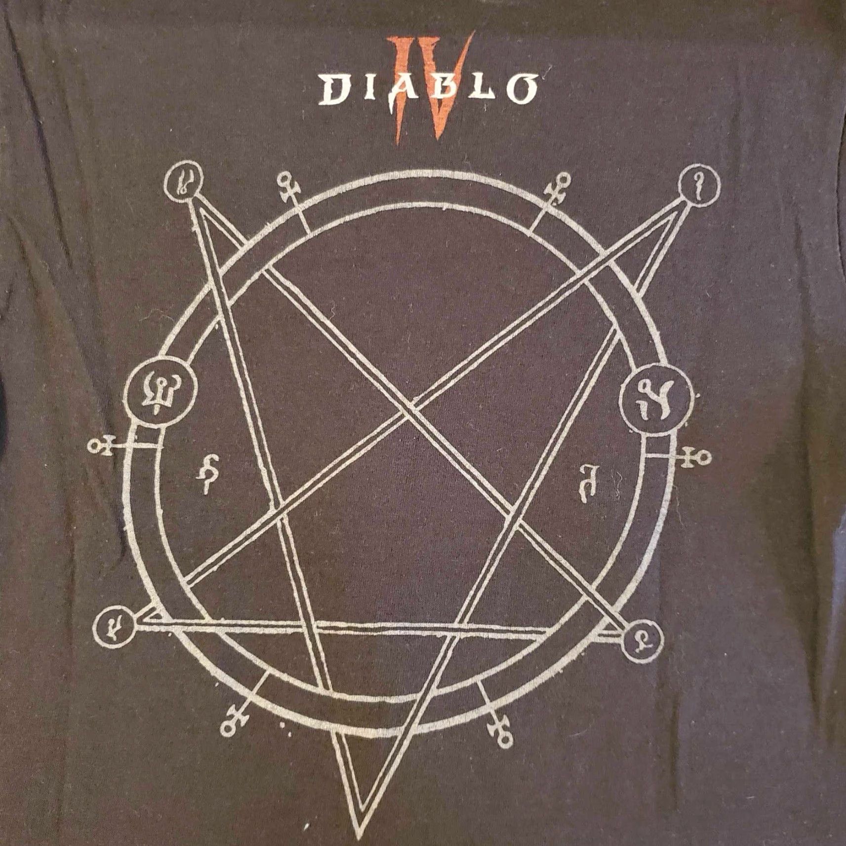 Vintage Blizzard Entertainment T-Shirt Diablo 4 IV Licensed Graphic Black Video Game Size Small S Size US S / EU 44-46 / 1 - 5 Thumbnail
