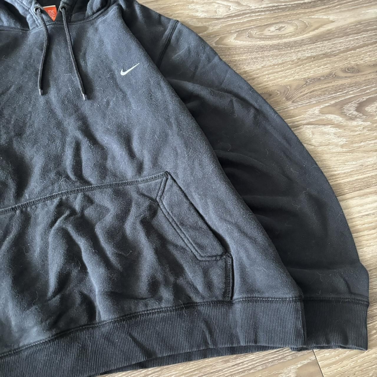 Nike Crazy Vintage Y2K/2000s Black Nike Streetwear Essential Pullover Hoodie! Size XL Size US XL / EU 56 / 4 - 4 Thumbnail