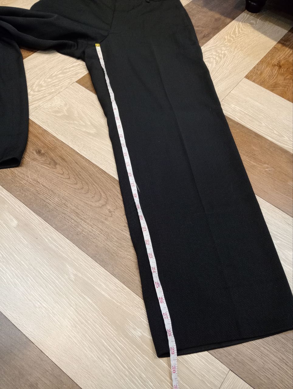 Giorgio Armani GIORGIO ARMANI BLEND WOOL SILK NYLON BAGGY TROUSERS Size US 30 / EU 46 - 13 Thumbnail