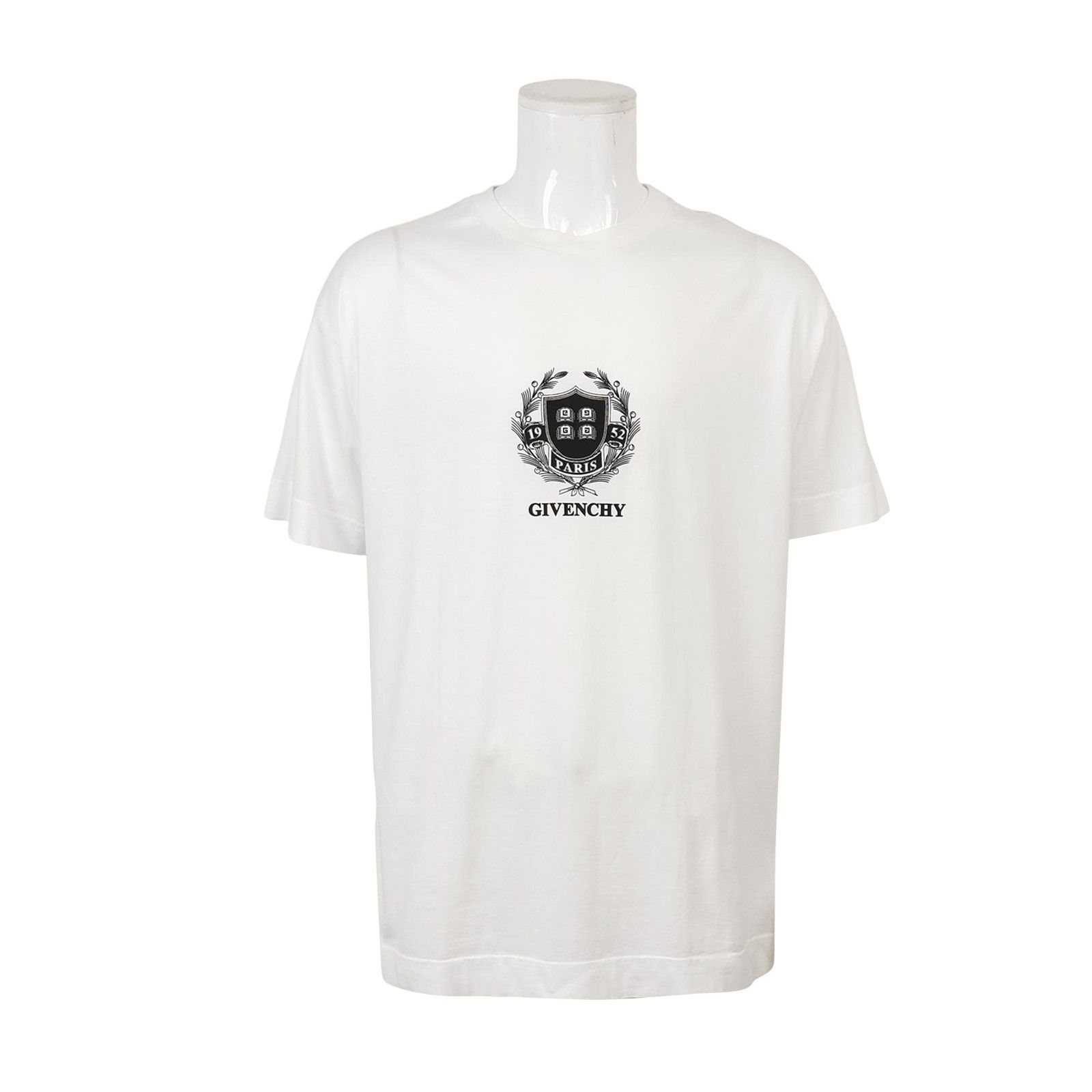 Givenchy Givenchy Paris 1952 Crest Logo T-Shirt M Size US M / EU 48-50 / 2 - 1 Thumbnail