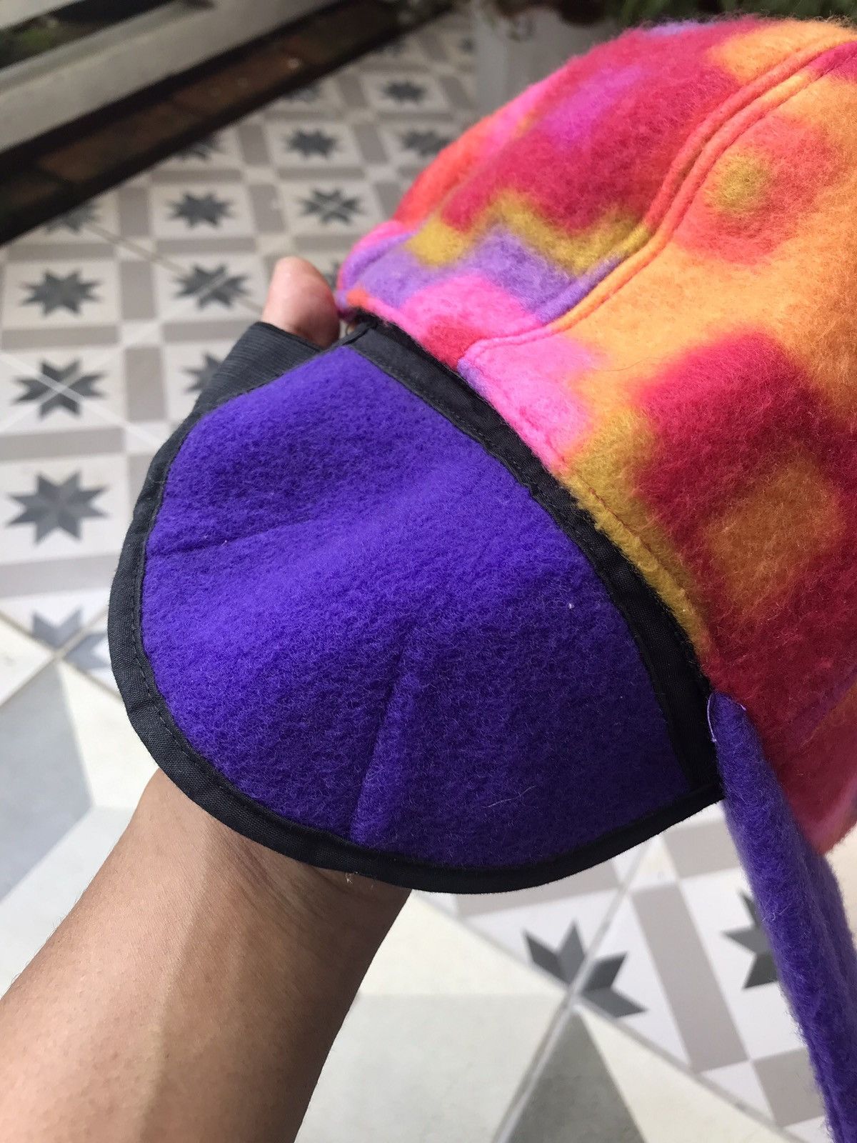 Ellesse × Japanese Brand VINTAGE ELLESSE EAR FLAP CAP HAT Size ONE SIZE - 12 Thumbnail