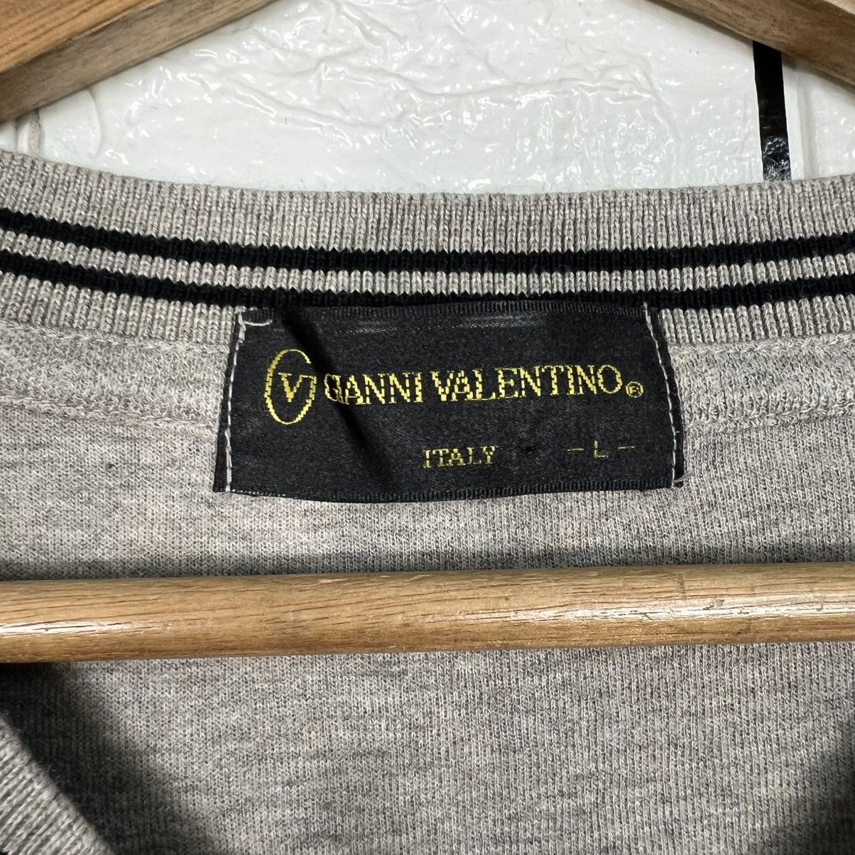 Gianni Valentino Vintage GIANNI VALENTINO Single Pocket V Neck Tee#4193-C190 Size US L / EU 52-54 / 3 - 10 Thumbnail