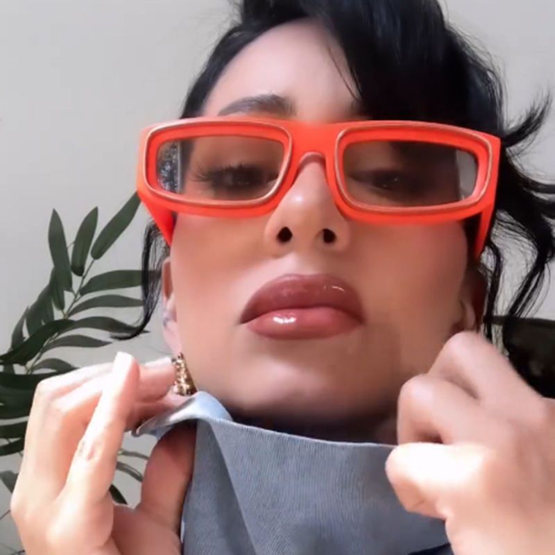 Electric Visual Dark Street ins style custom avant-garde sunglasses Size ONE SIZE - 3 Thumbnail