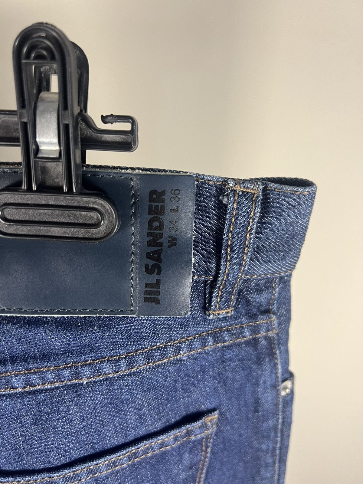 Jil Sander Jil Sander jeansy Straight fit Italy Size US 34 / EU 50 - 5 Thumbnail