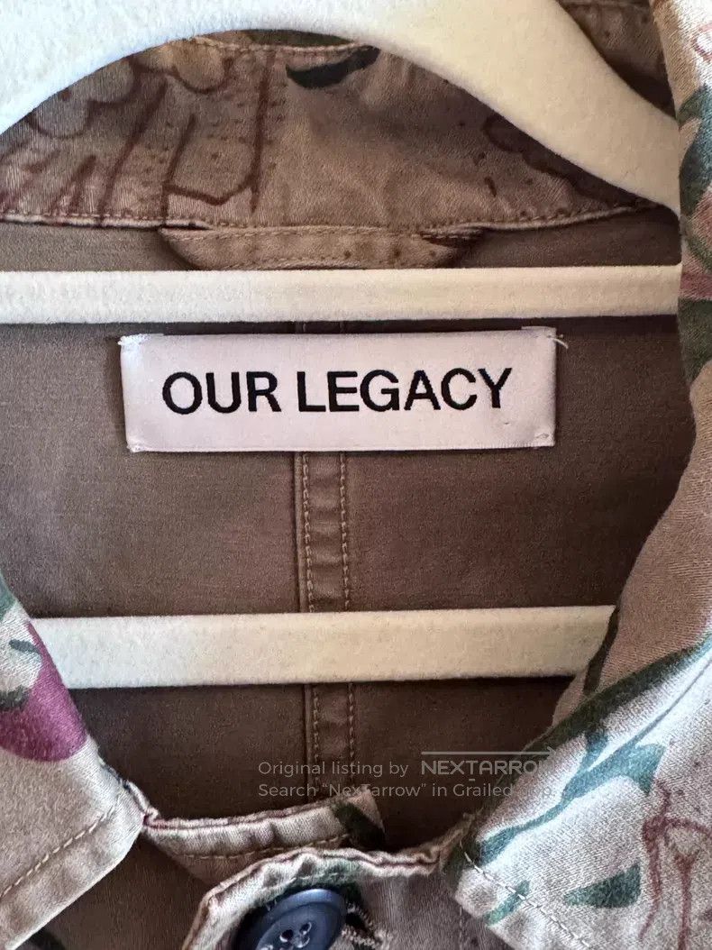 Our Legacy Our Legacy Floral shirt jacket Size US M / EU 48-50 / 2 - 2 Thumbnail